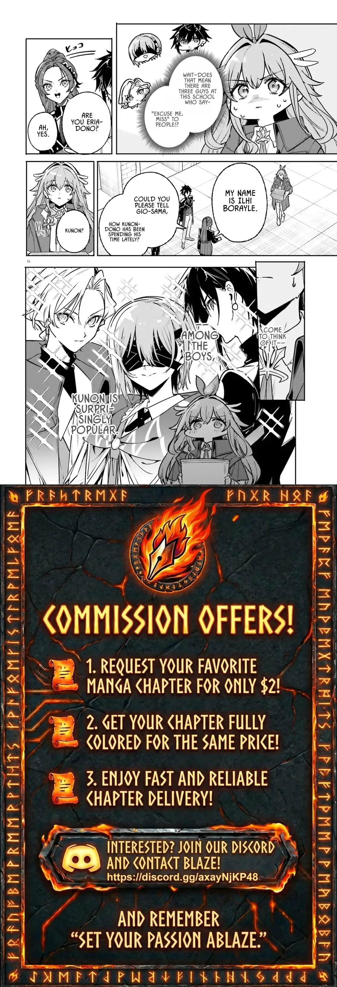 Read Kunon the Sorcerer Can See Manga Online