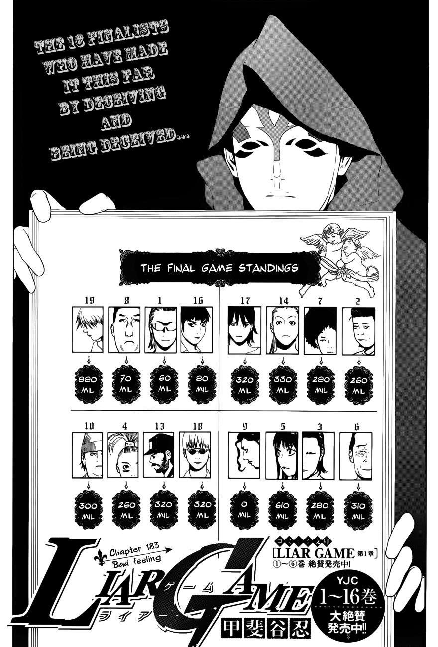 Read Liar Game Manga Online