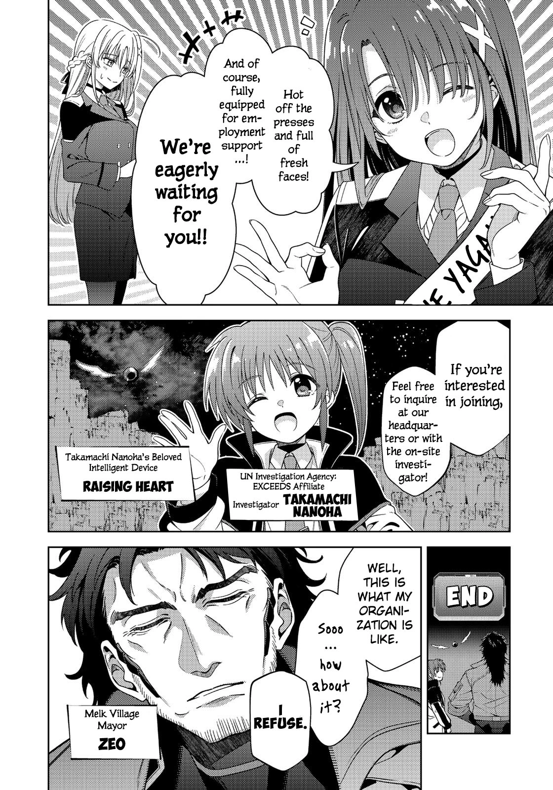 Read Mahou Shoujo Lyrical Nanoha EXCEEDS Manga Online