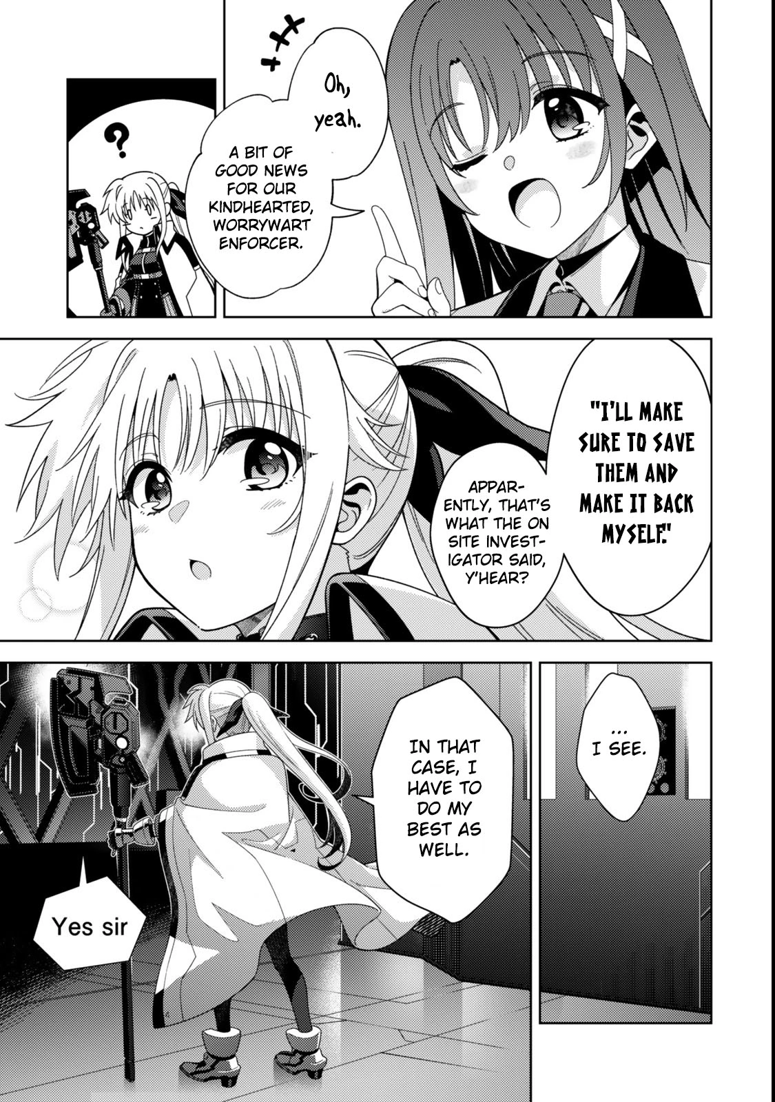 Read Mahou Shoujo Lyrical Nanoha EXCEEDS Manga Online