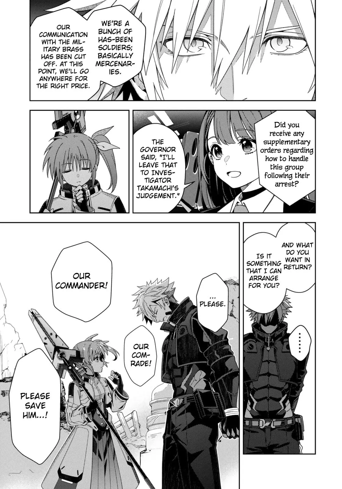 Read Mahou Shoujo Lyrical Nanoha EXCEEDS Manga Online