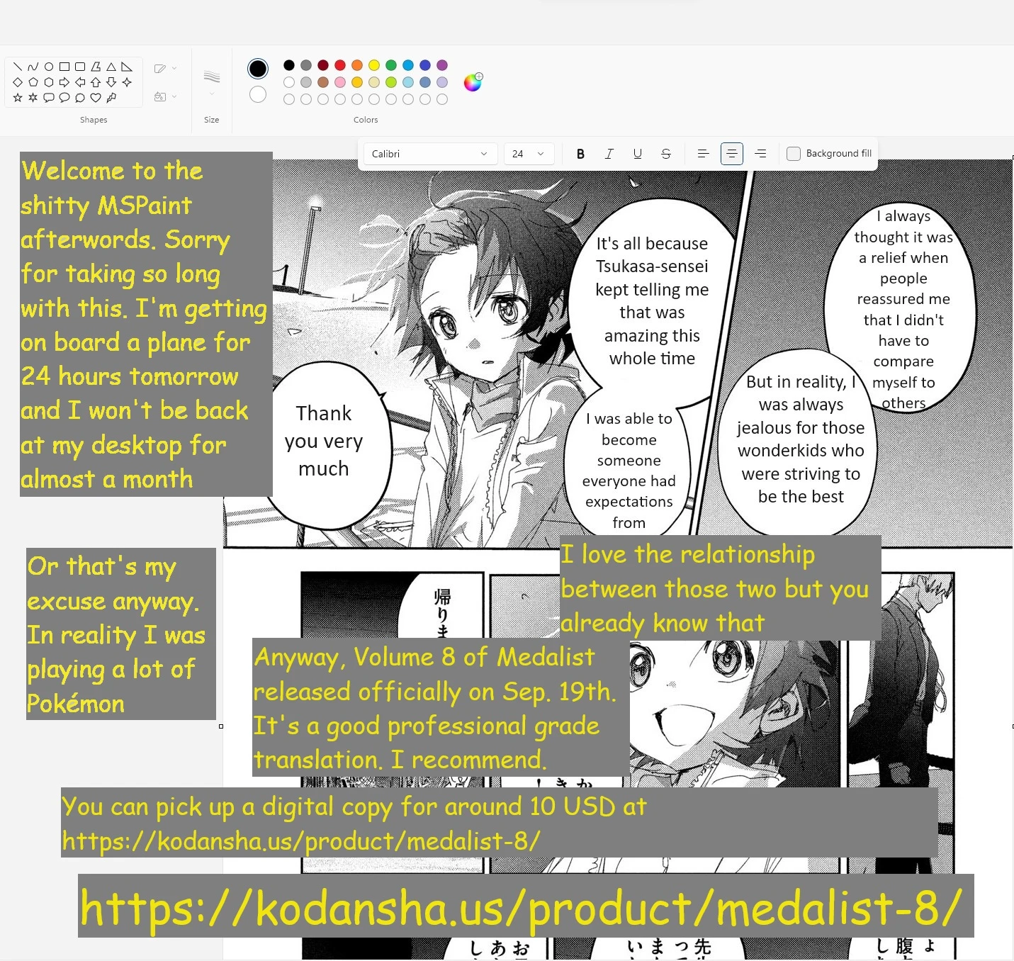 Read Medalist Manga Online