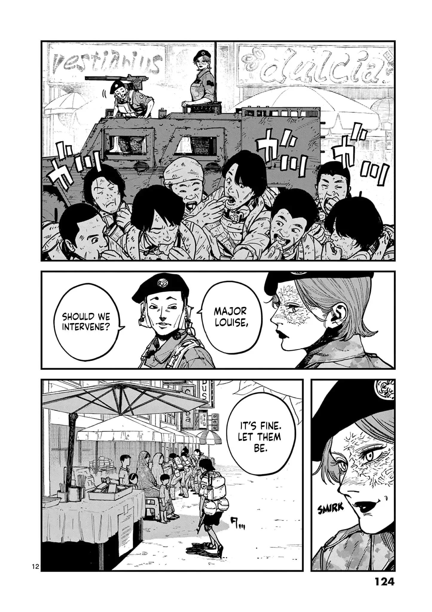 Read Miharu's Seat of War Manga Online