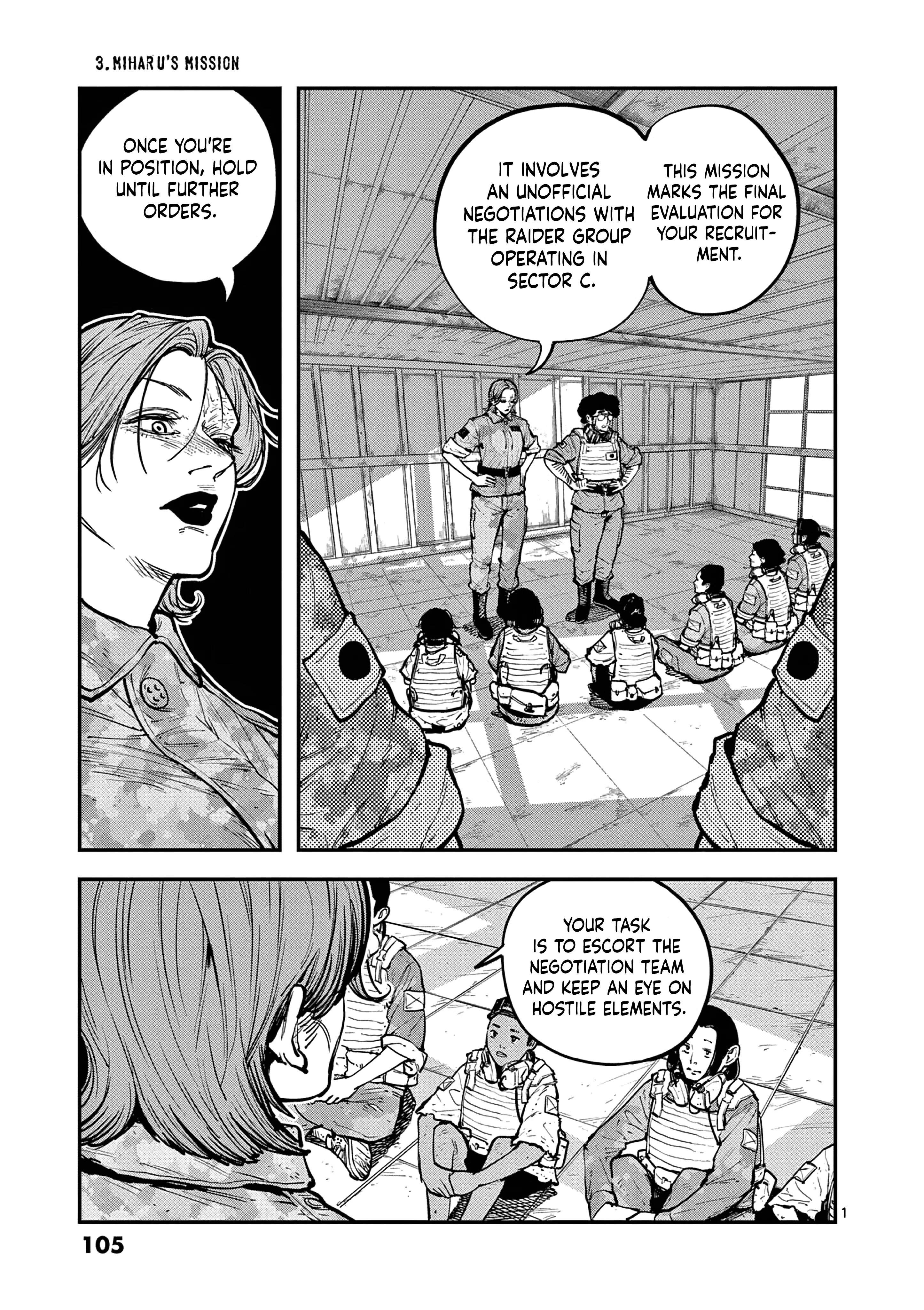 Read Miharu's Seat of War Manga Online