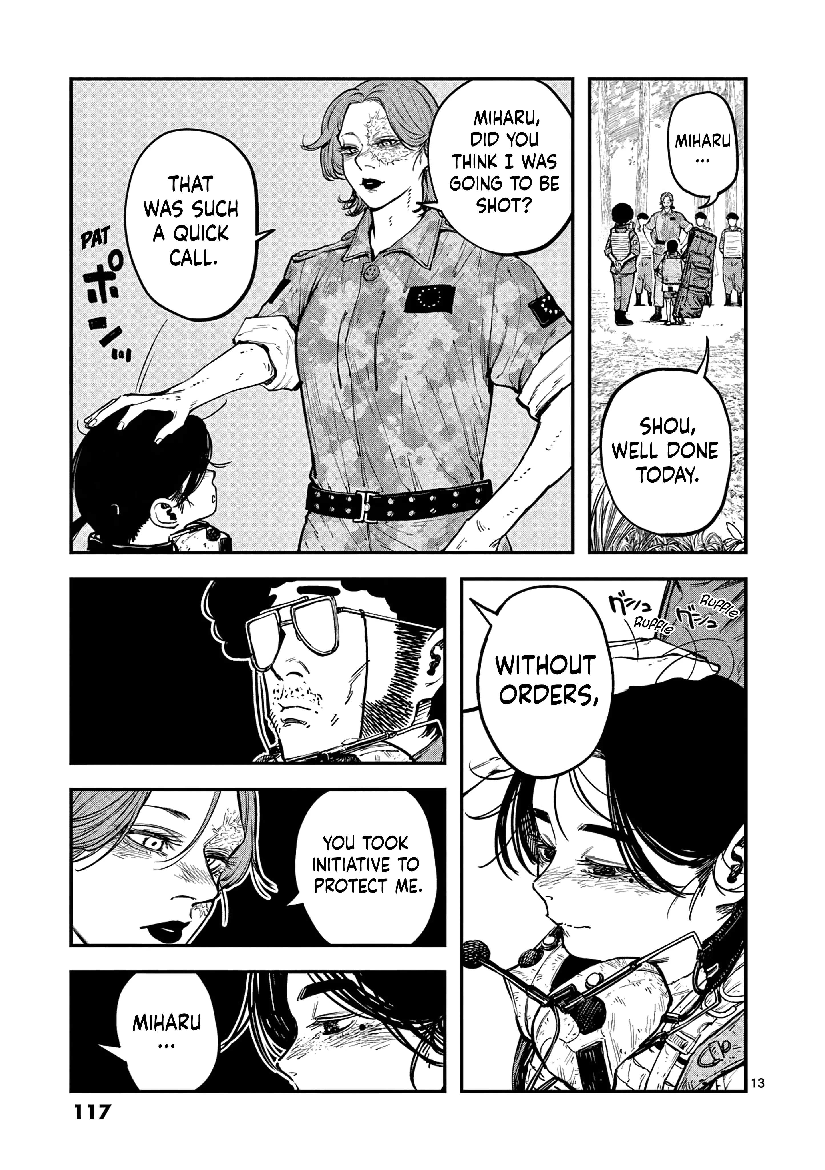 Read Miharu's Seat of War Manga Online