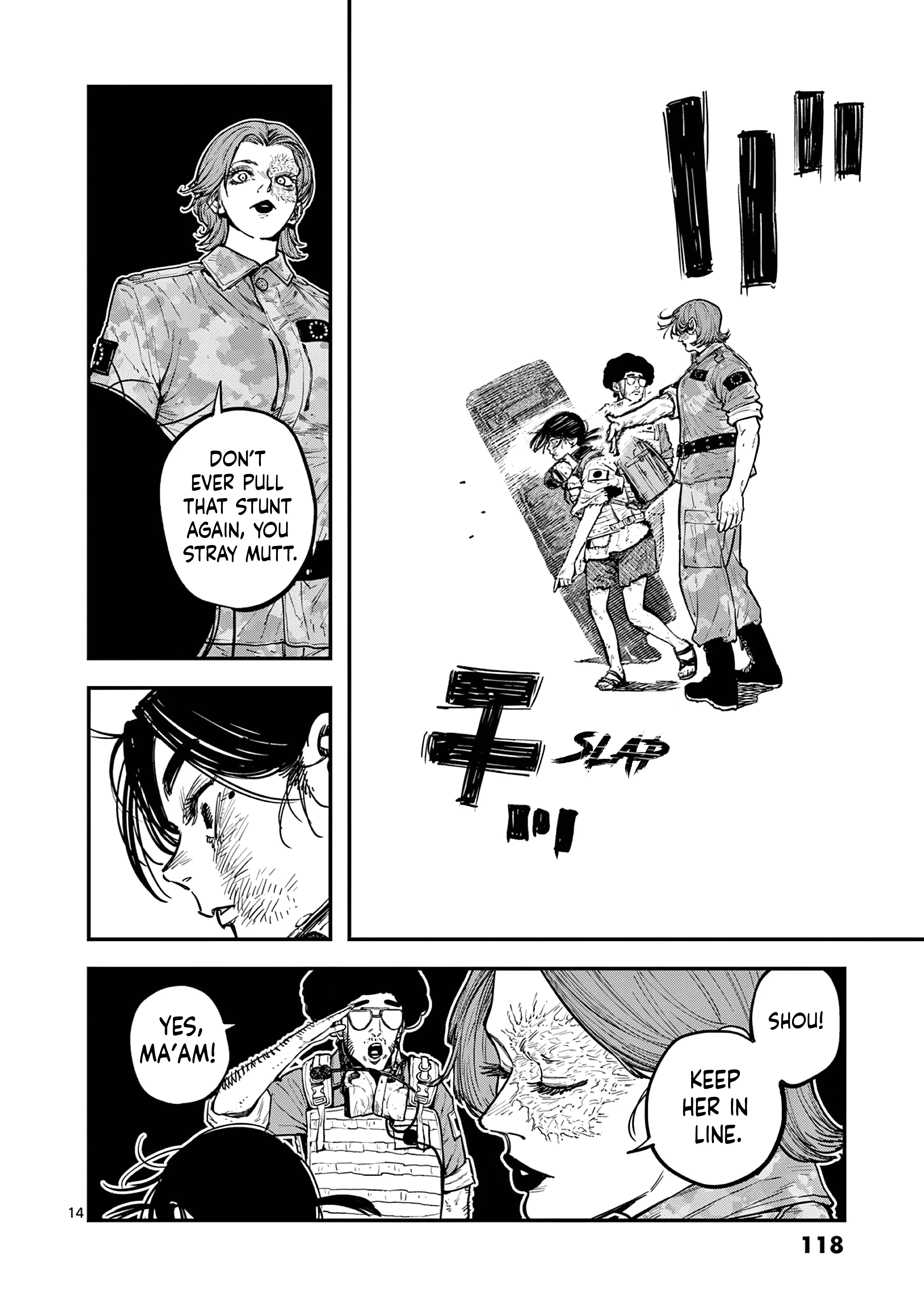 Read Miharu's Seat of War Manga Online