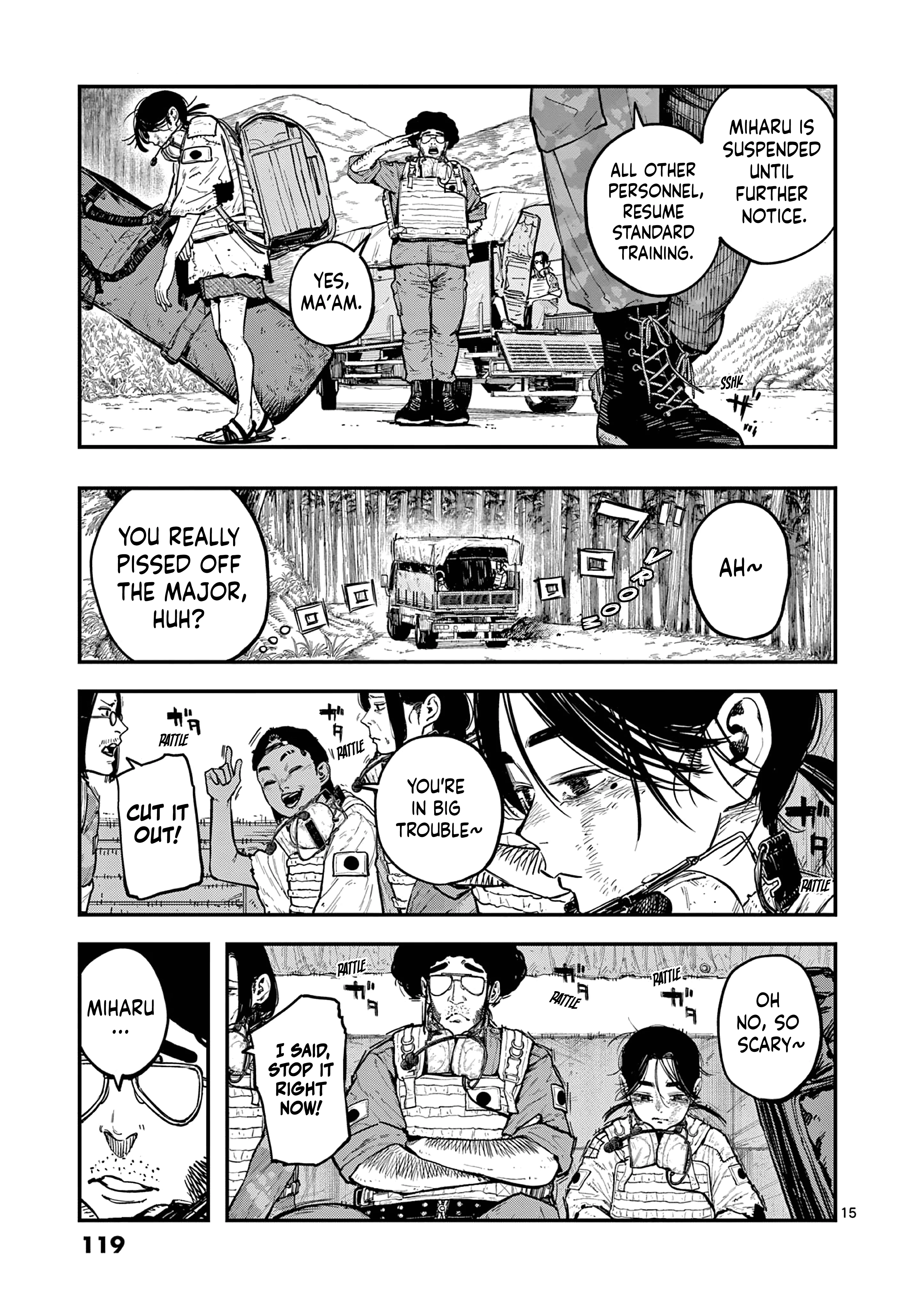 Read Miharu's Seat of War Manga Online
