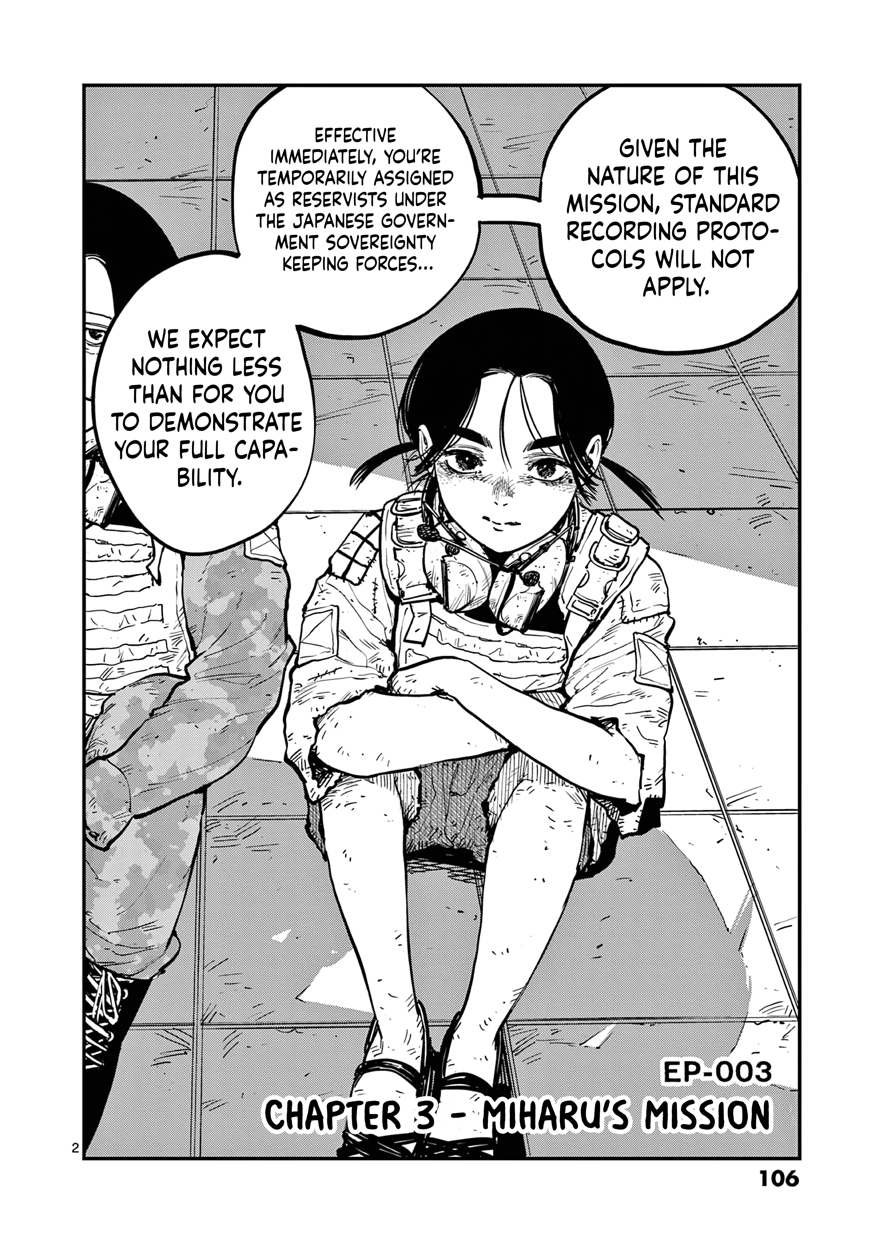 Read Miharu's Seat of War Manga Online