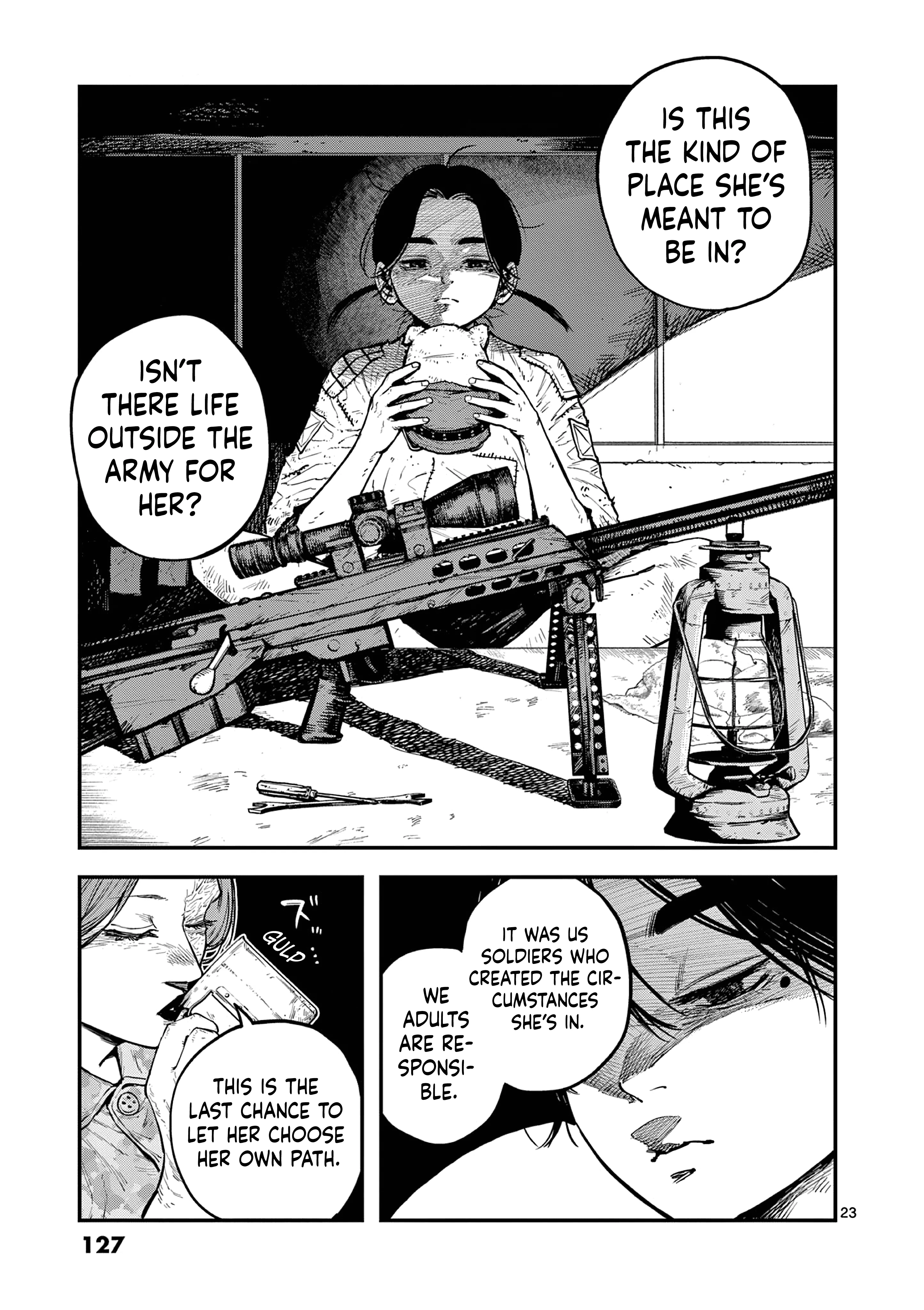 Read Miharu's Seat of War Manga Online