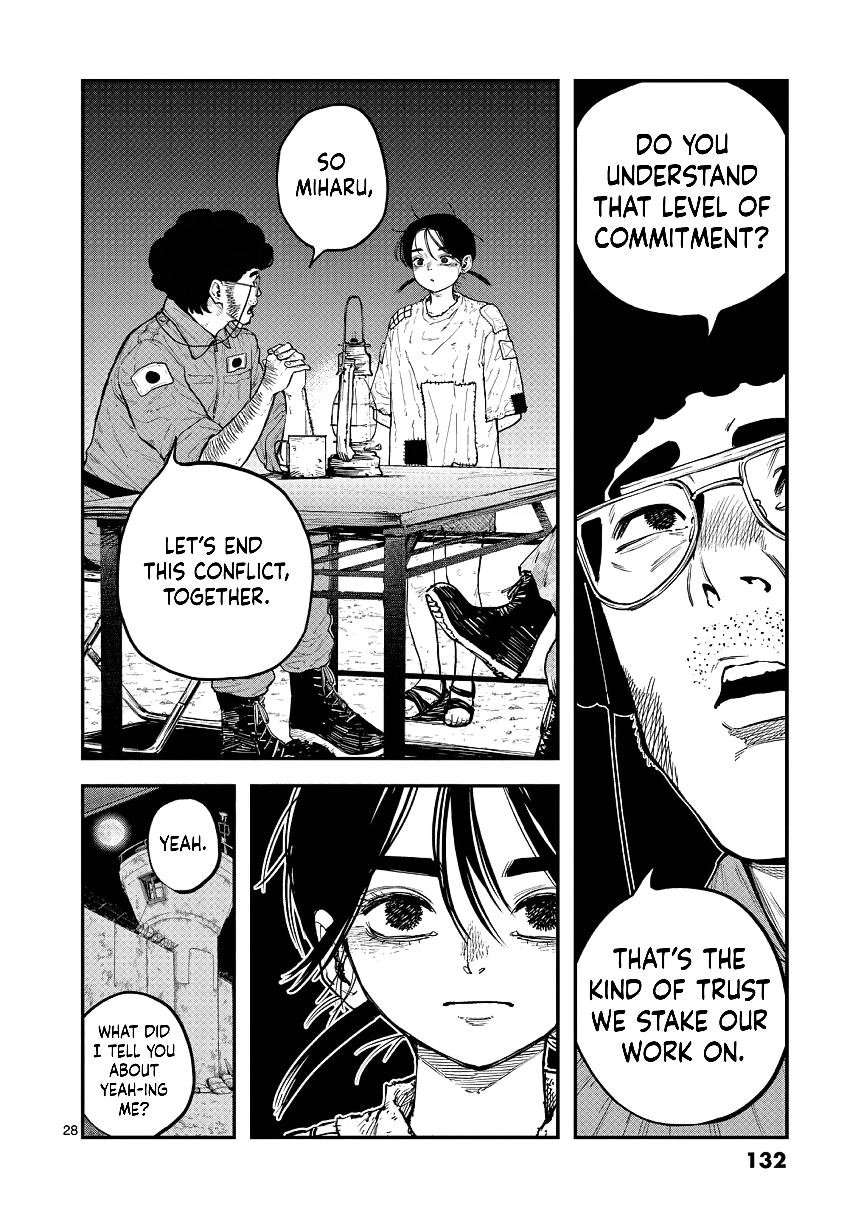 Read Miharu's Seat of War Manga Online
