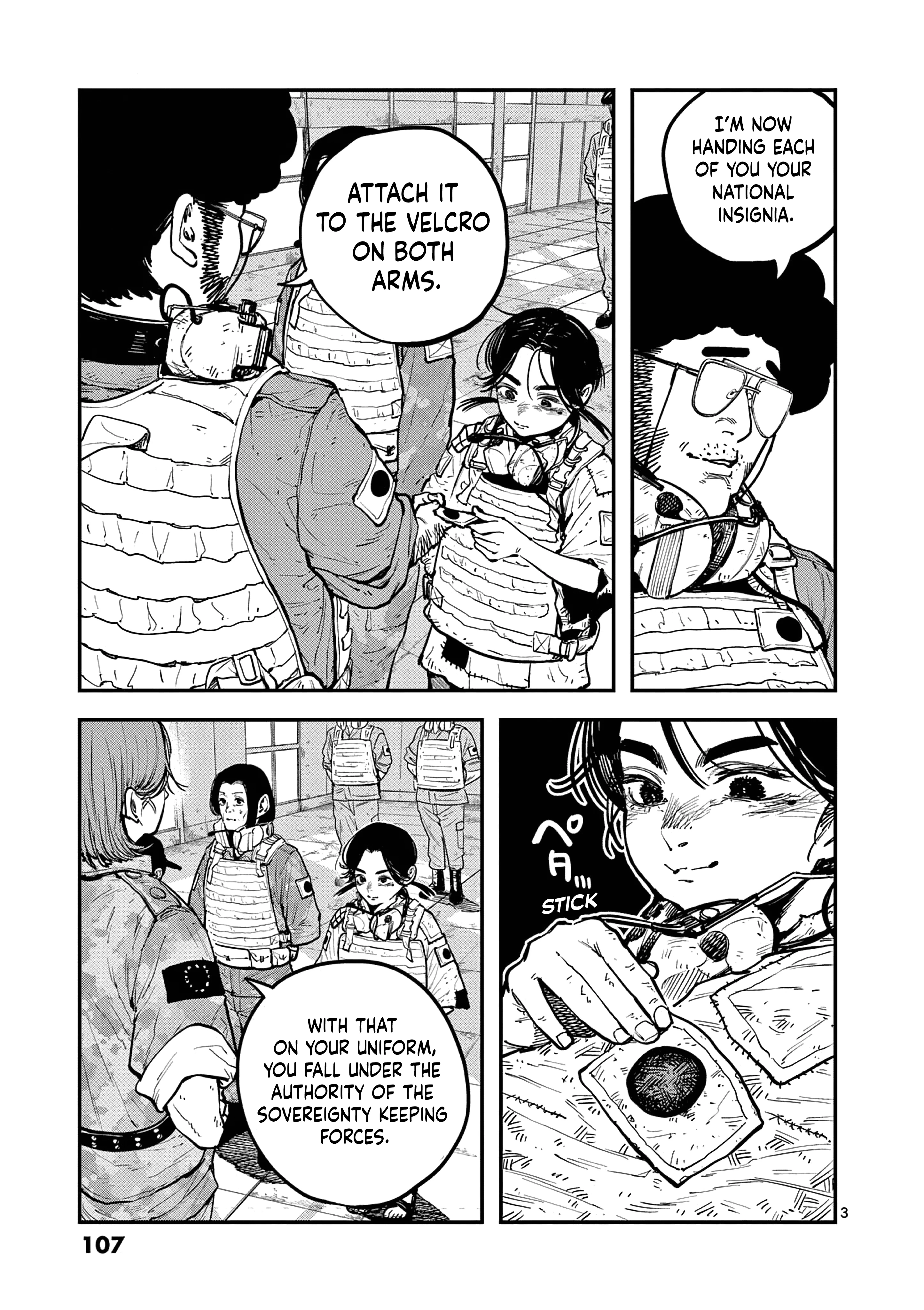 Read Miharu's Seat of War Manga Online