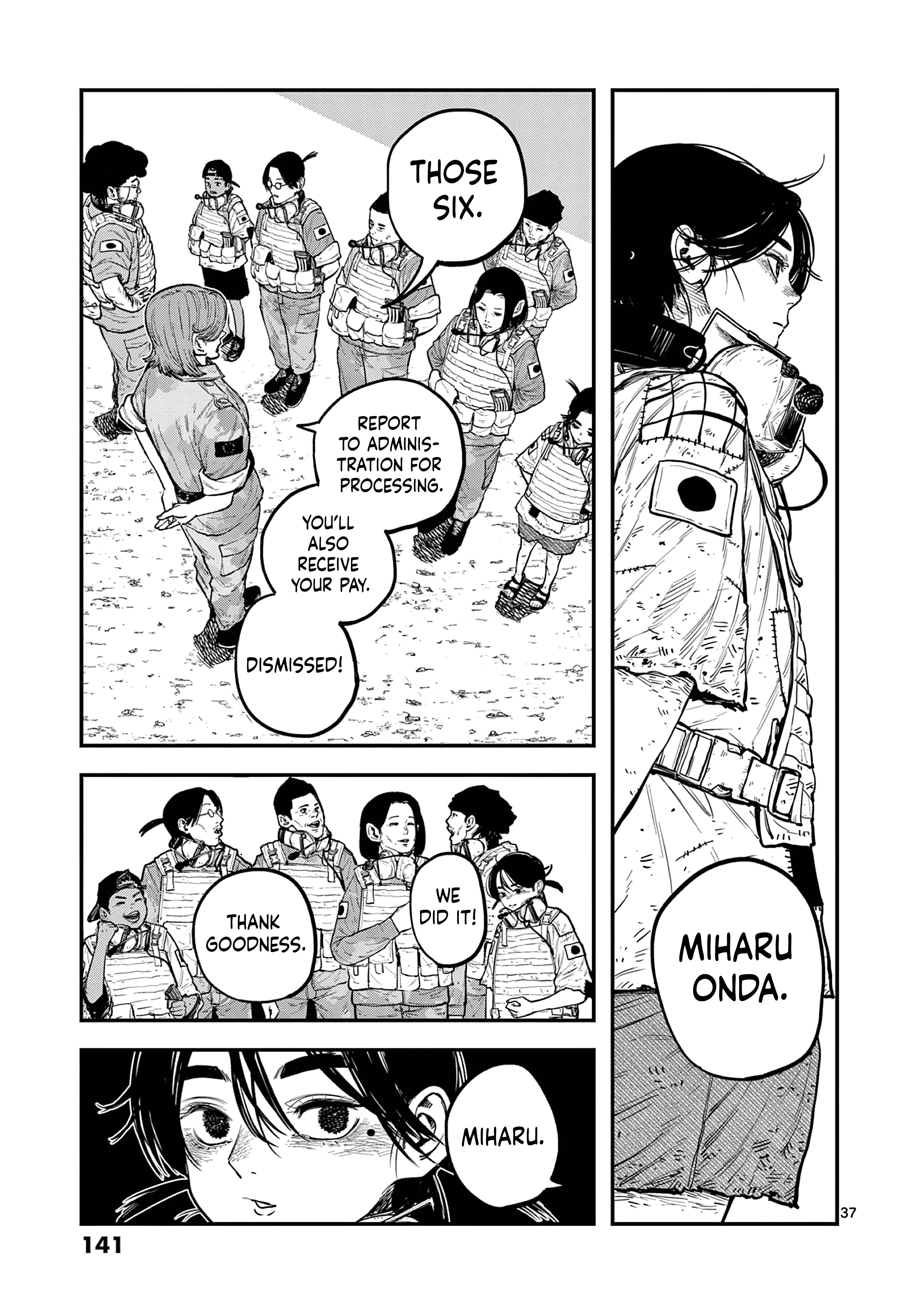 Read Miharu's Seat of War Manga Online
