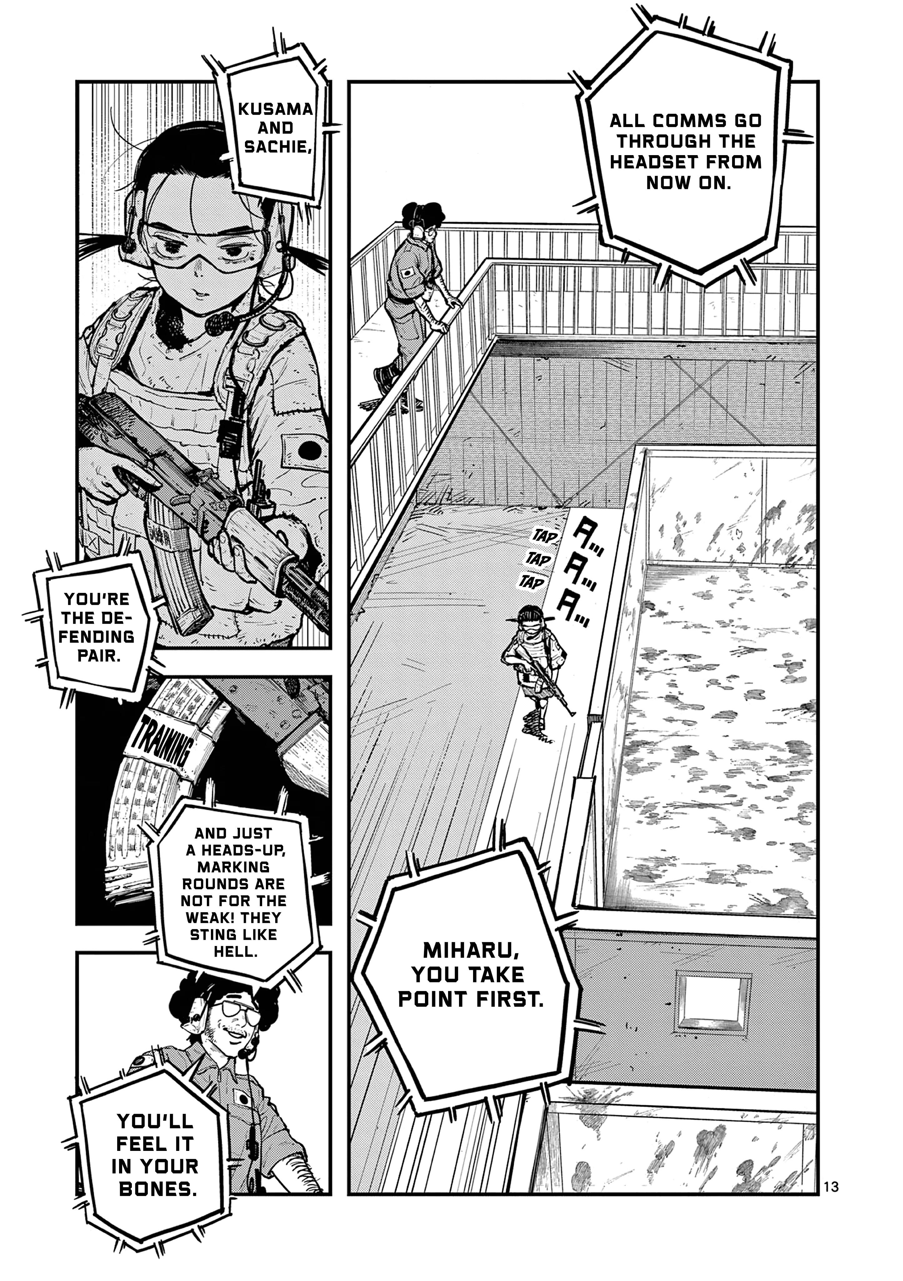 Read Miharu's Seat of War Manga Online