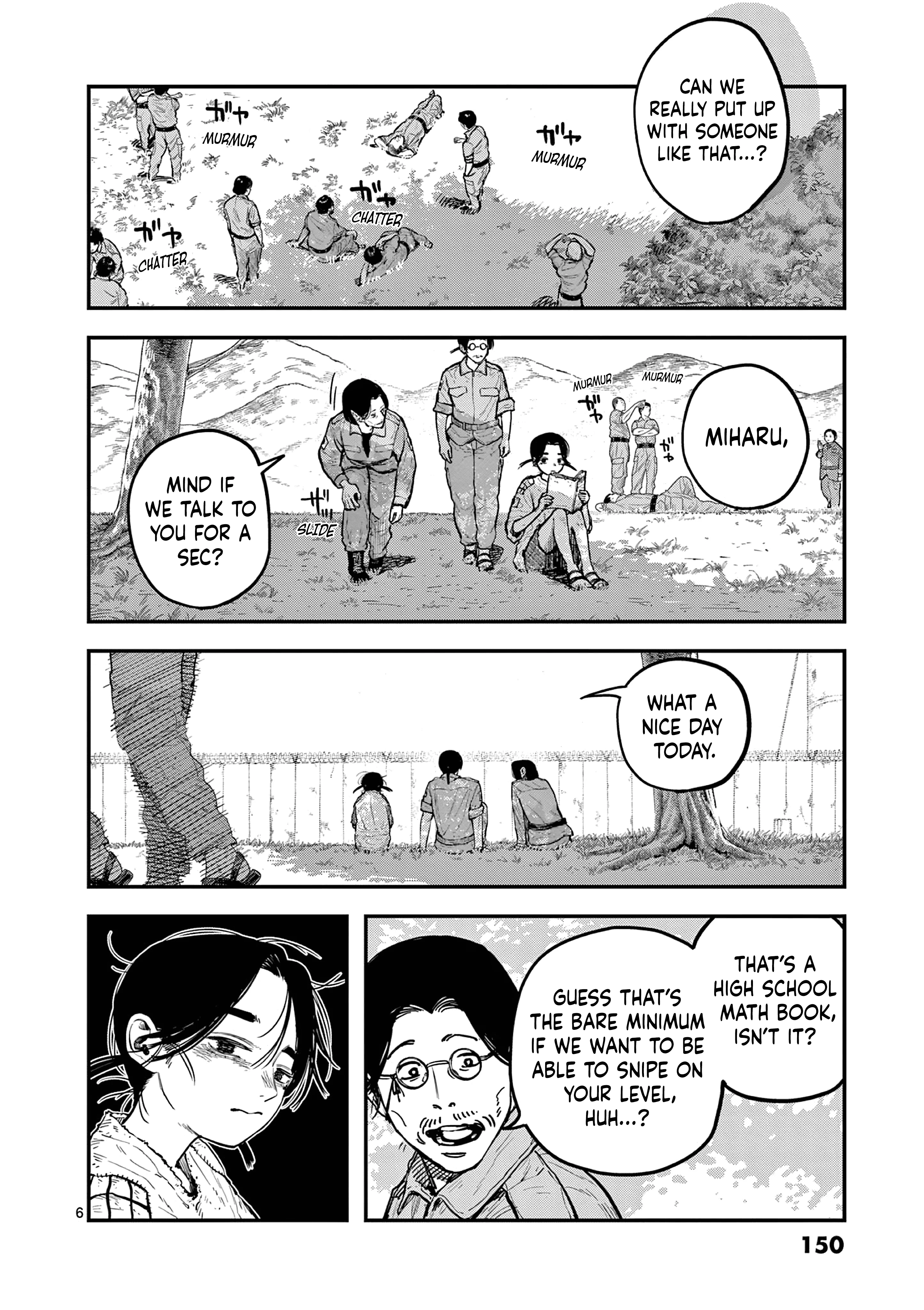 Read Miharu's Seat of War Manga Online