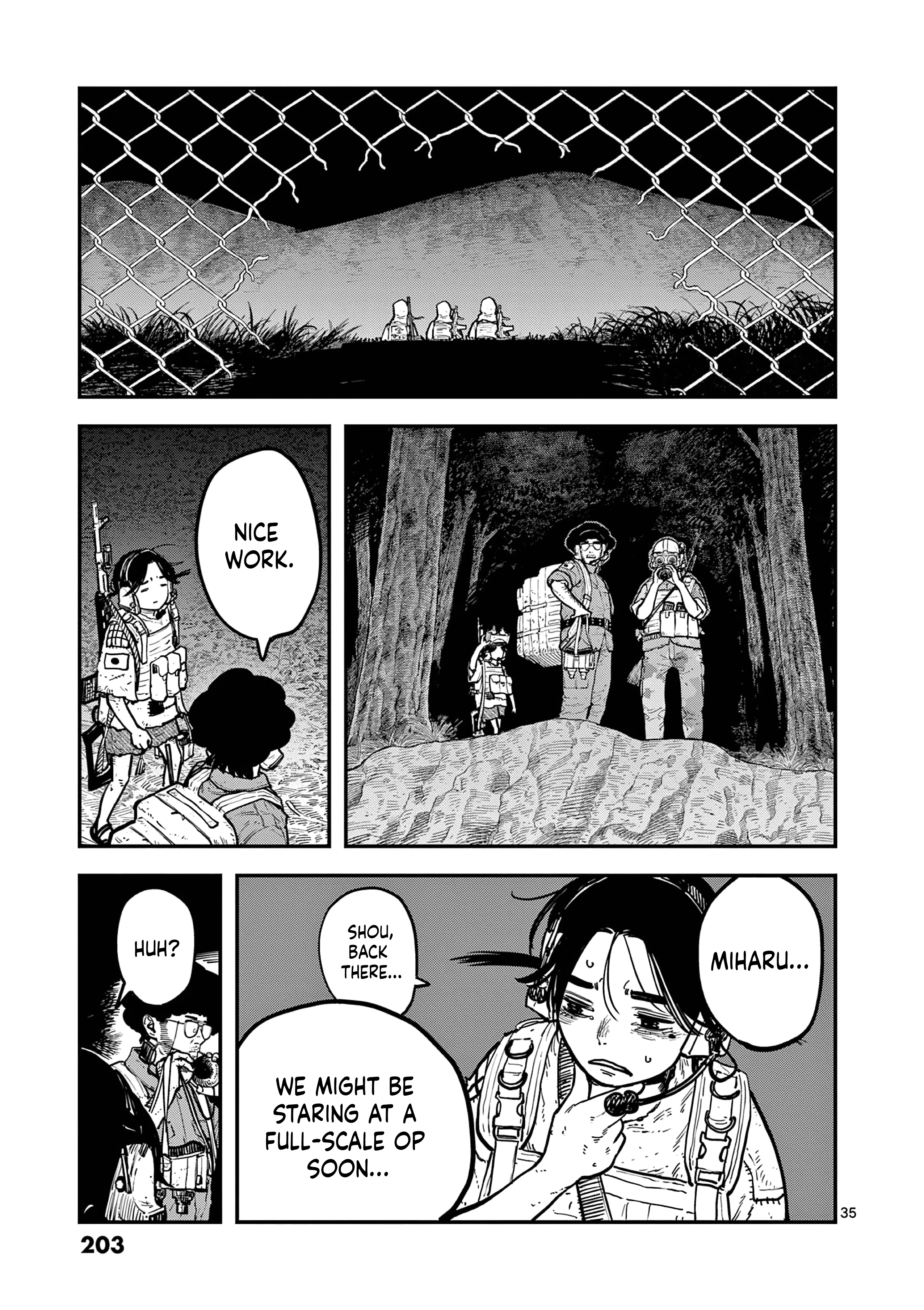 Read Miharu's Seat of War Manga Online