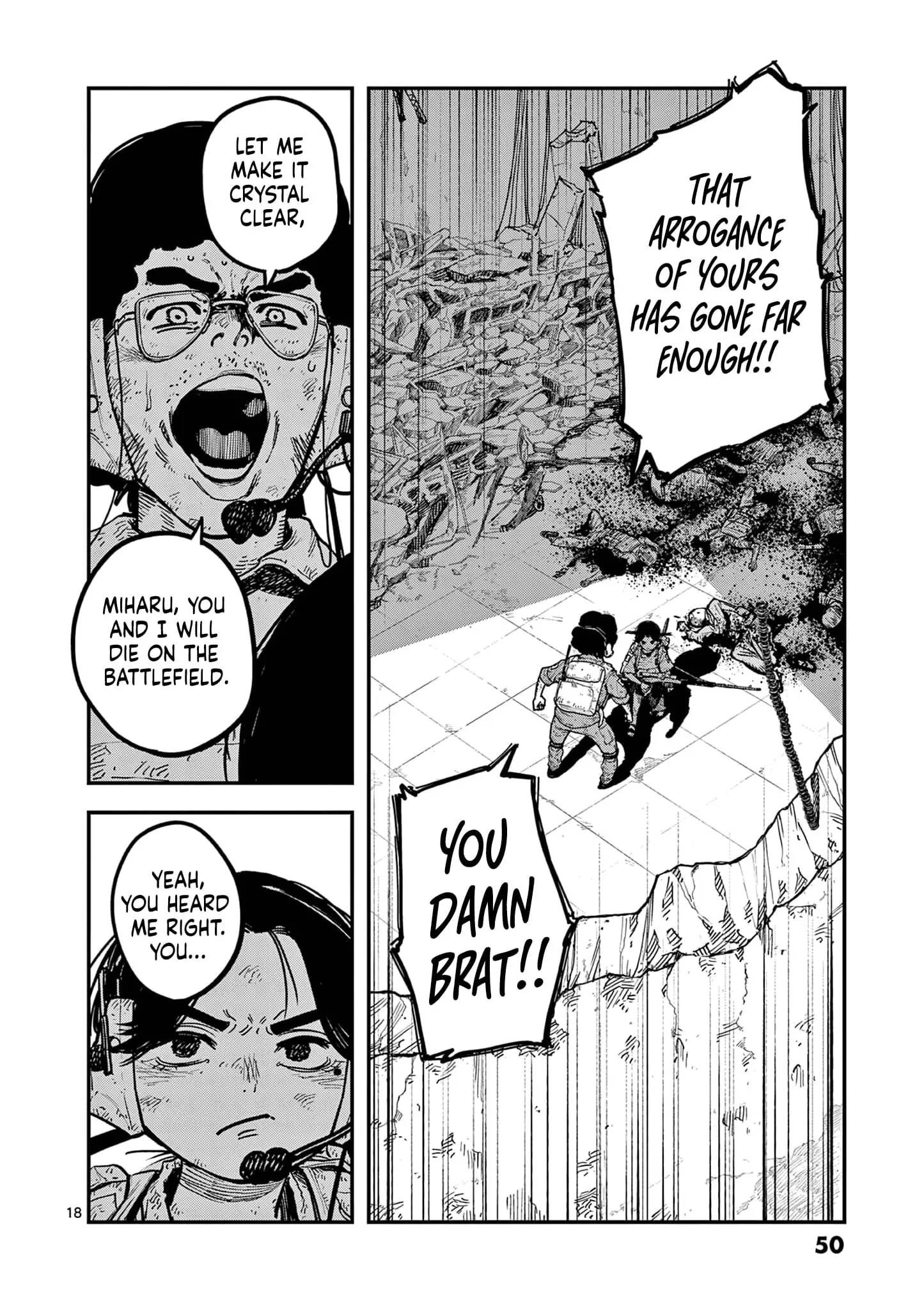 Read Miharu's Seat of War Manga Online