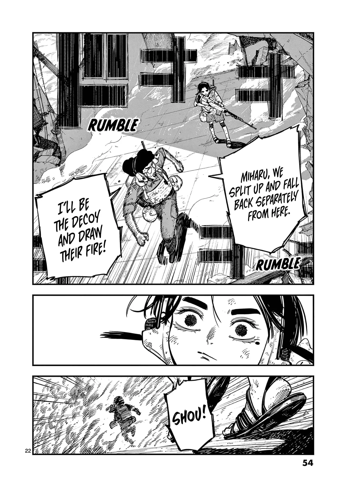Read Miharu's Seat of War Manga Online