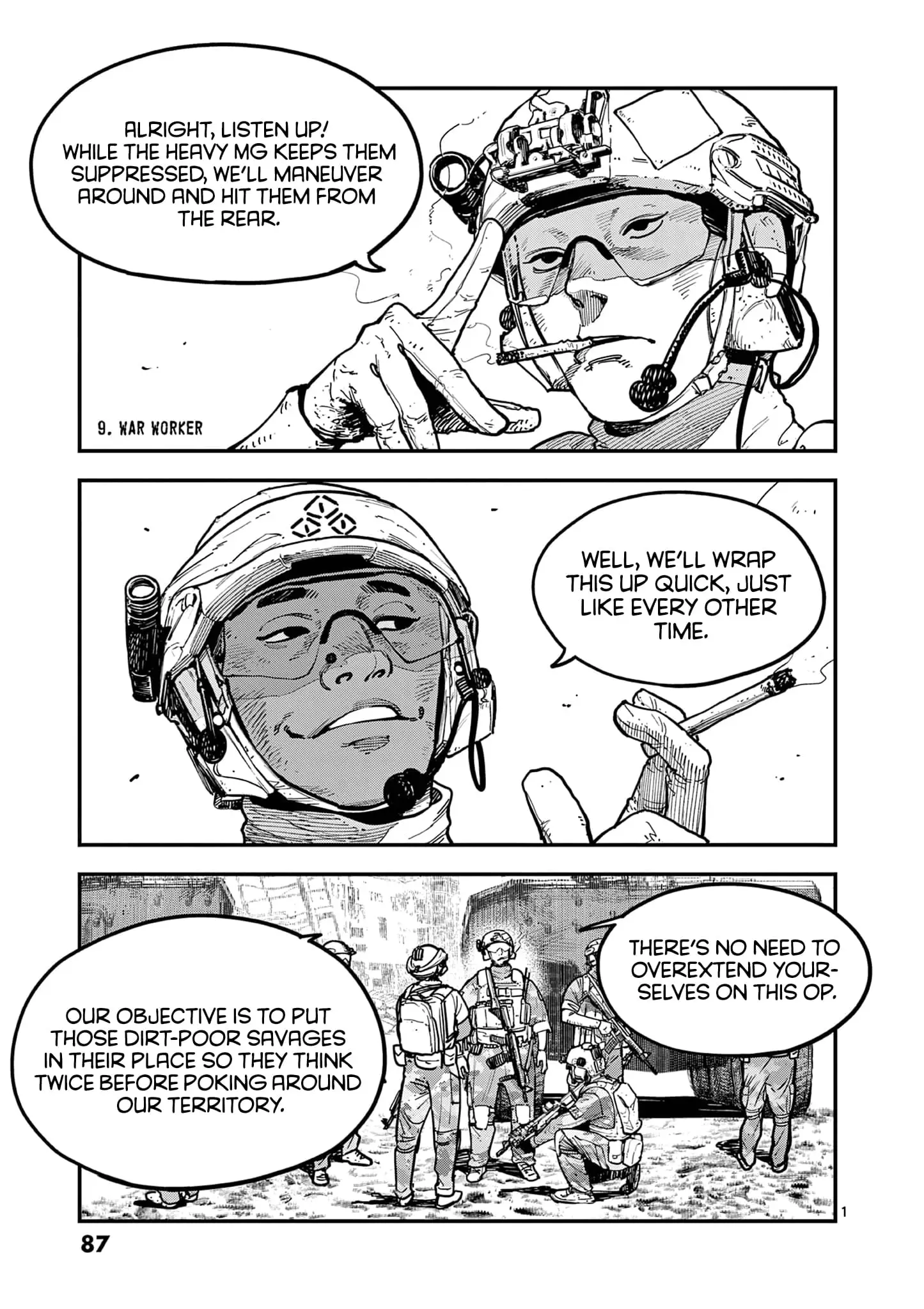 Read Miharu's Seat of War Manga Online