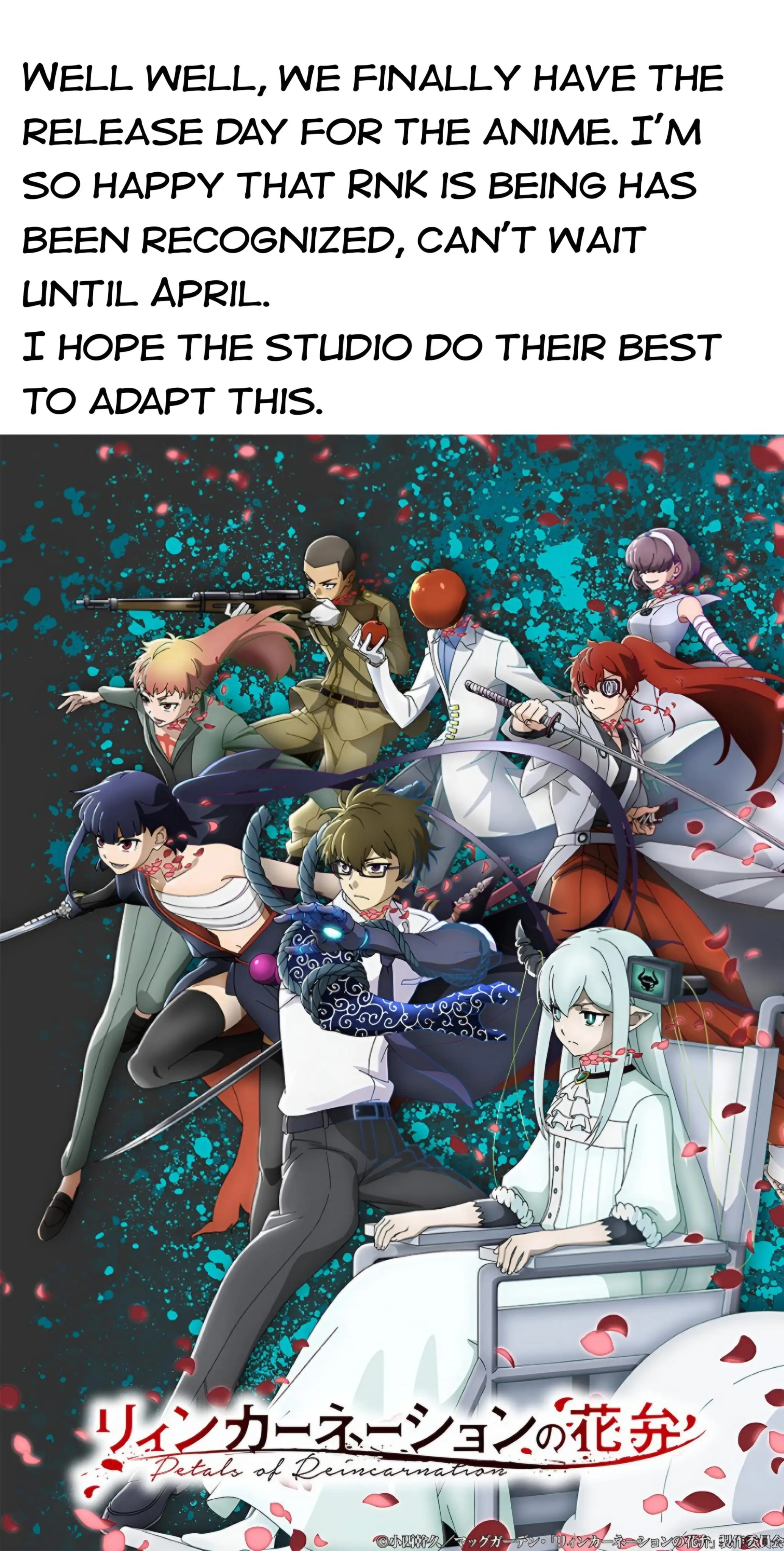 Read Petals of Reincarnation Manga Online