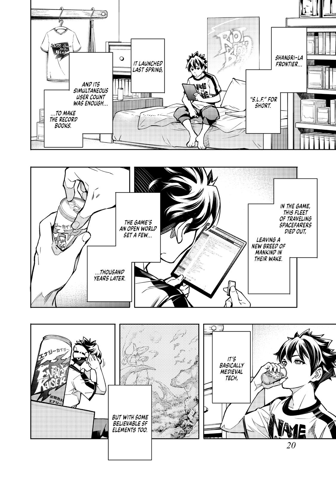 Read Shangri-La Frontier Manga Online