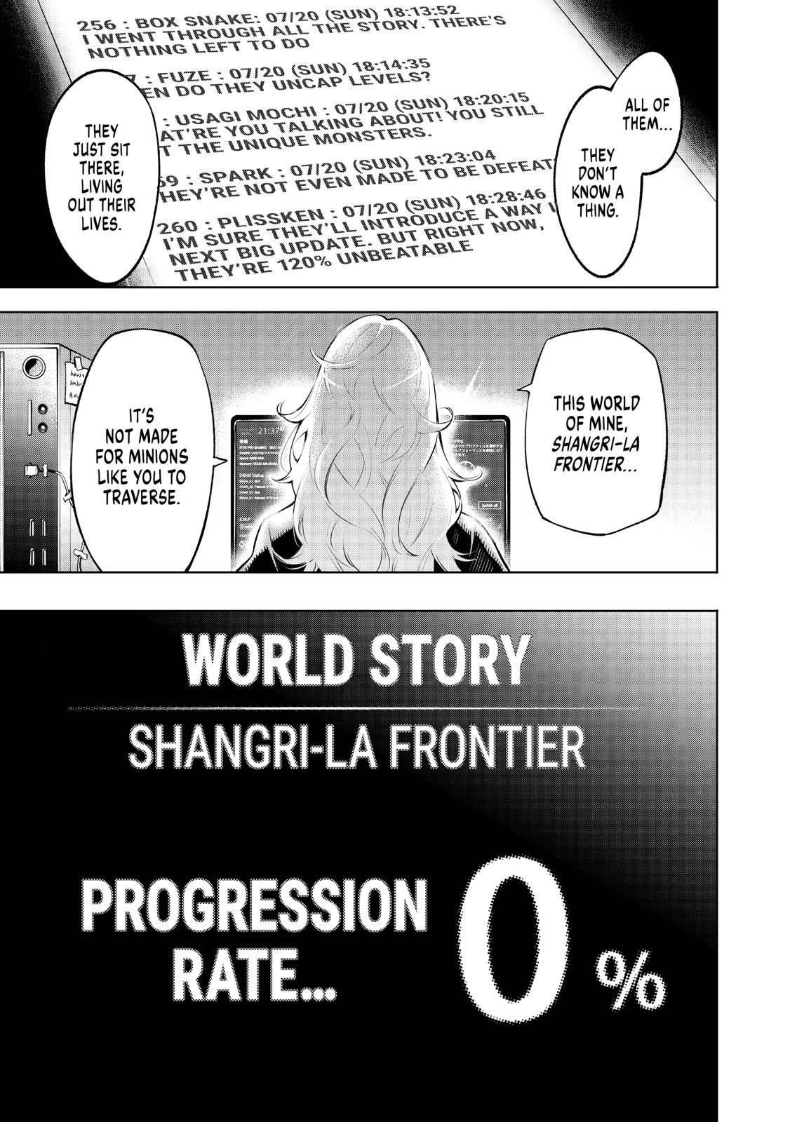 Read Shangri-La Frontier Manga Online