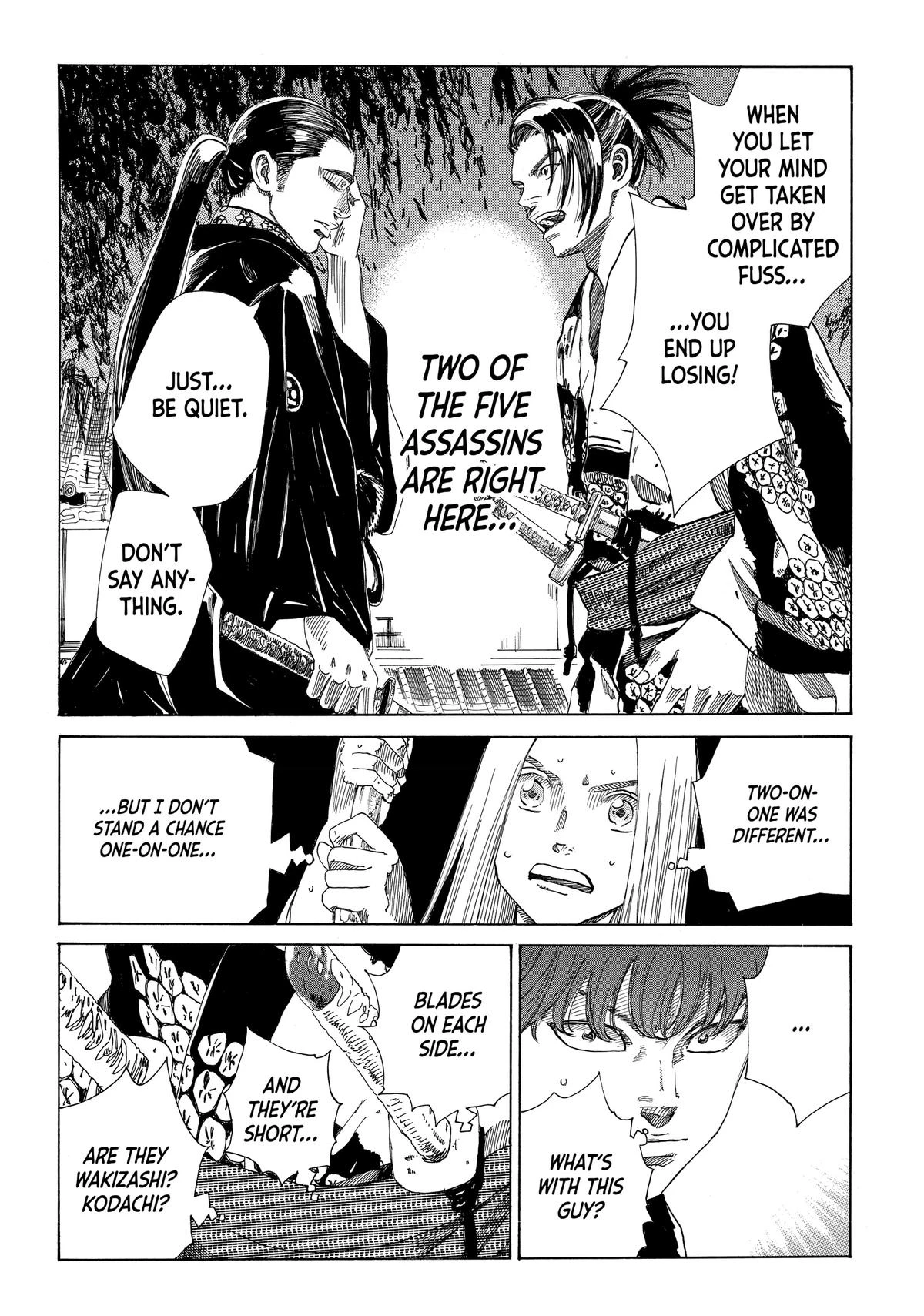 Read The Blue Wolves of Mibu Manga Online