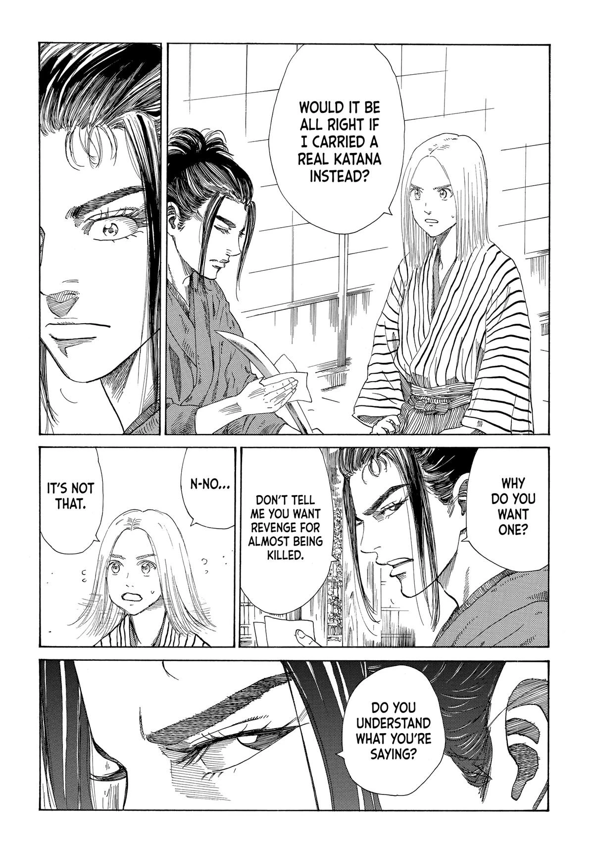 Read The Blue Wolves of Mibu Manga Online