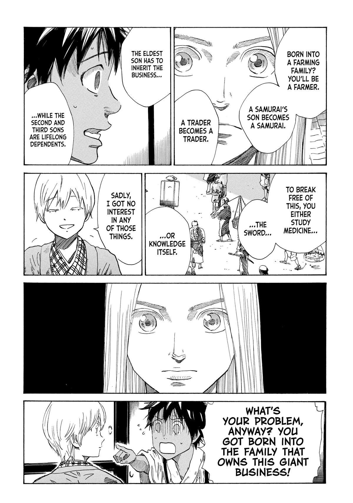 Read The Blue Wolves of Mibu Manga Online