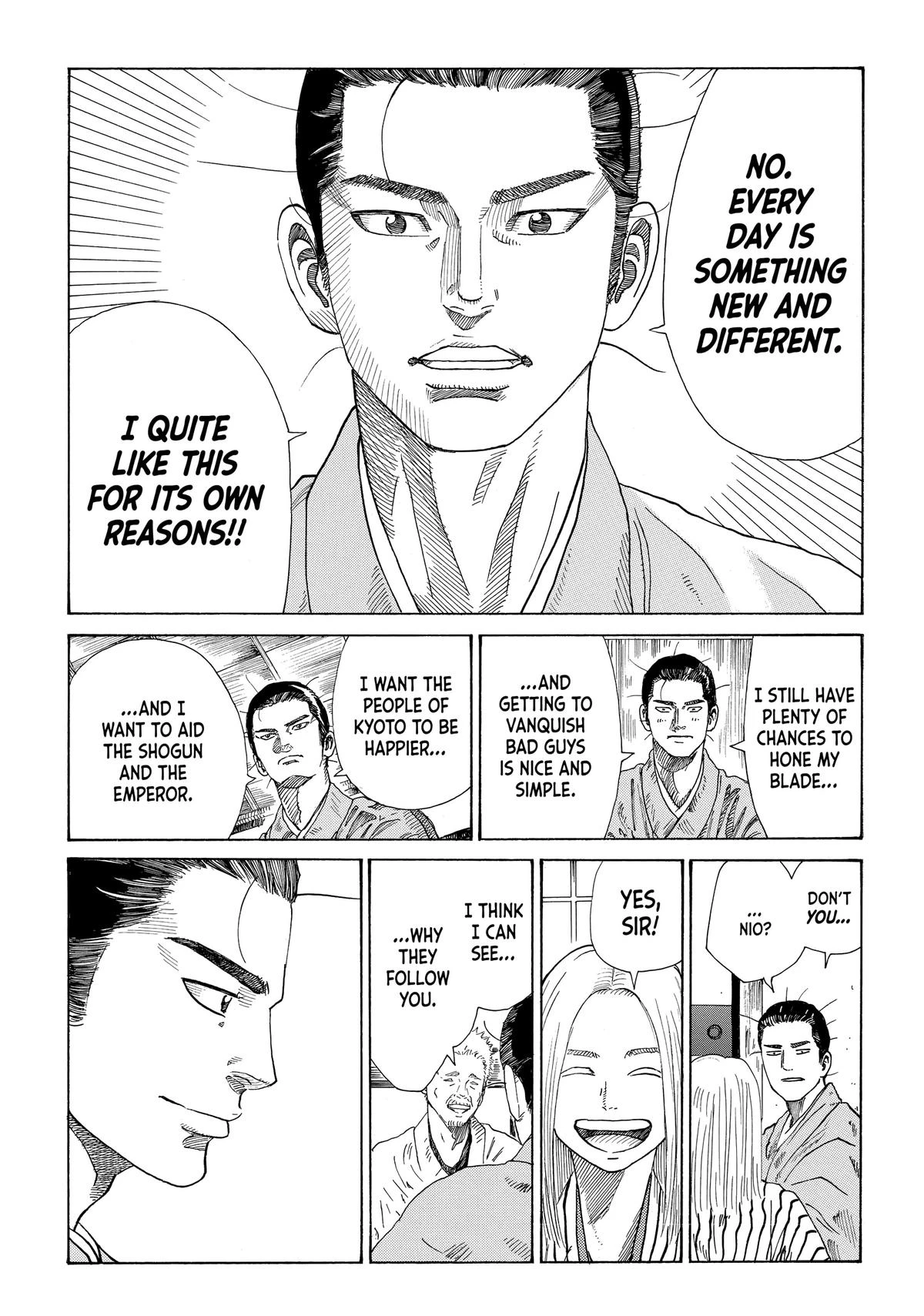 Read The Blue Wolves of Mibu Manga Online
