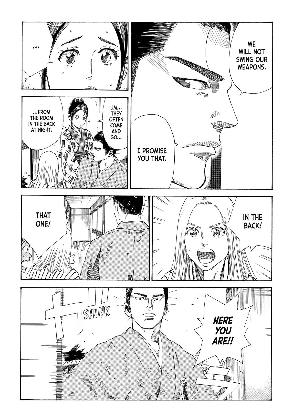Read The Blue Wolves of Mibu Manga Online