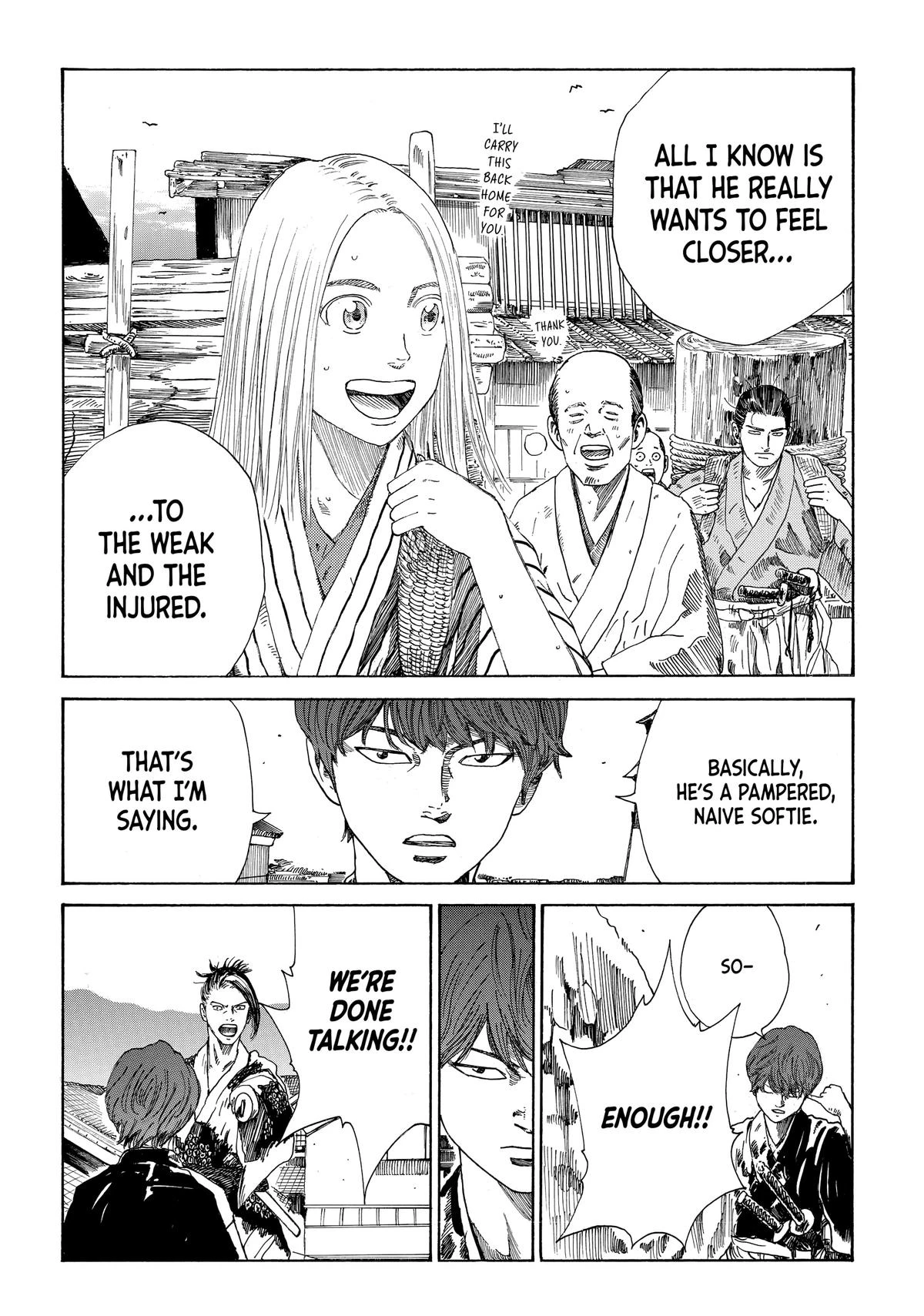 Read The Blue Wolves of Mibu Manga Online