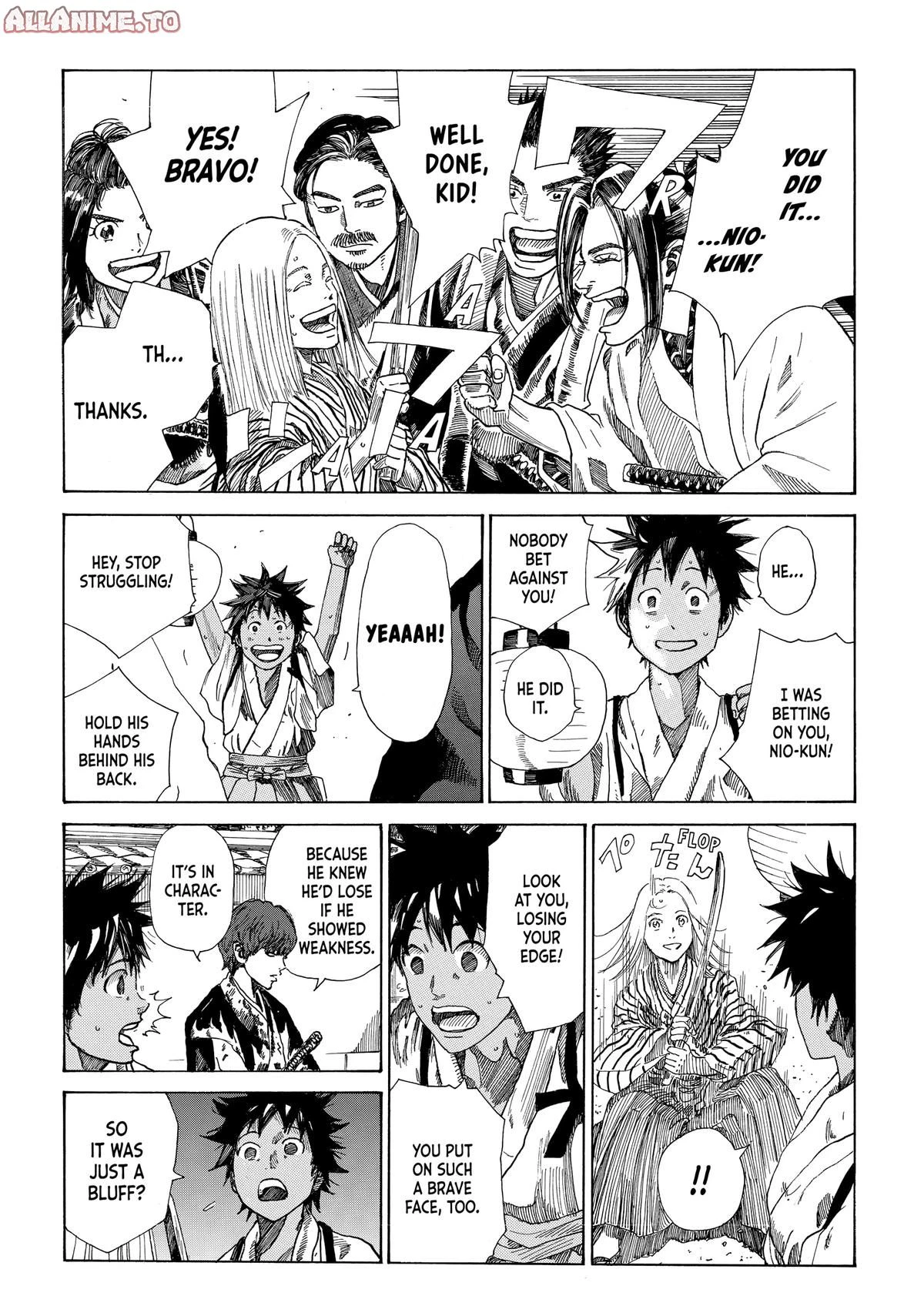 Read The Blue Wolves of Mibu Manga Online