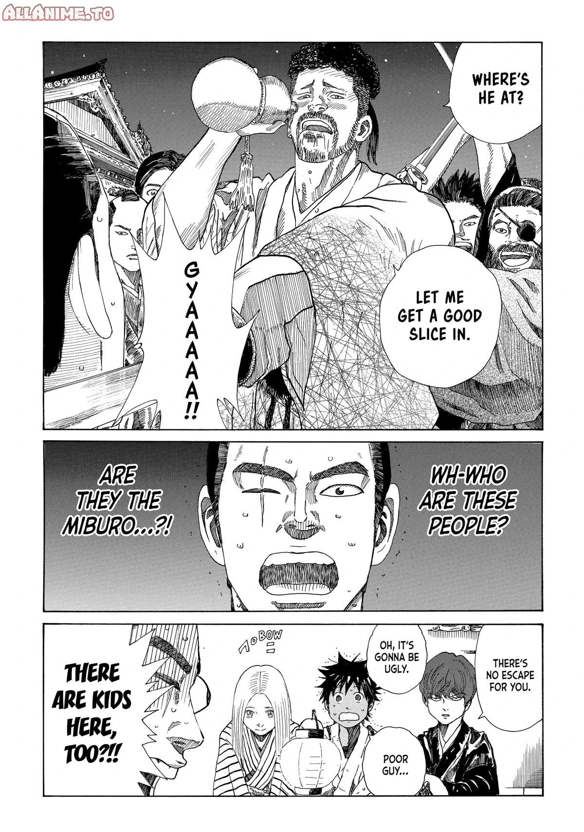 Read The Blue Wolves of Mibu Manga Online