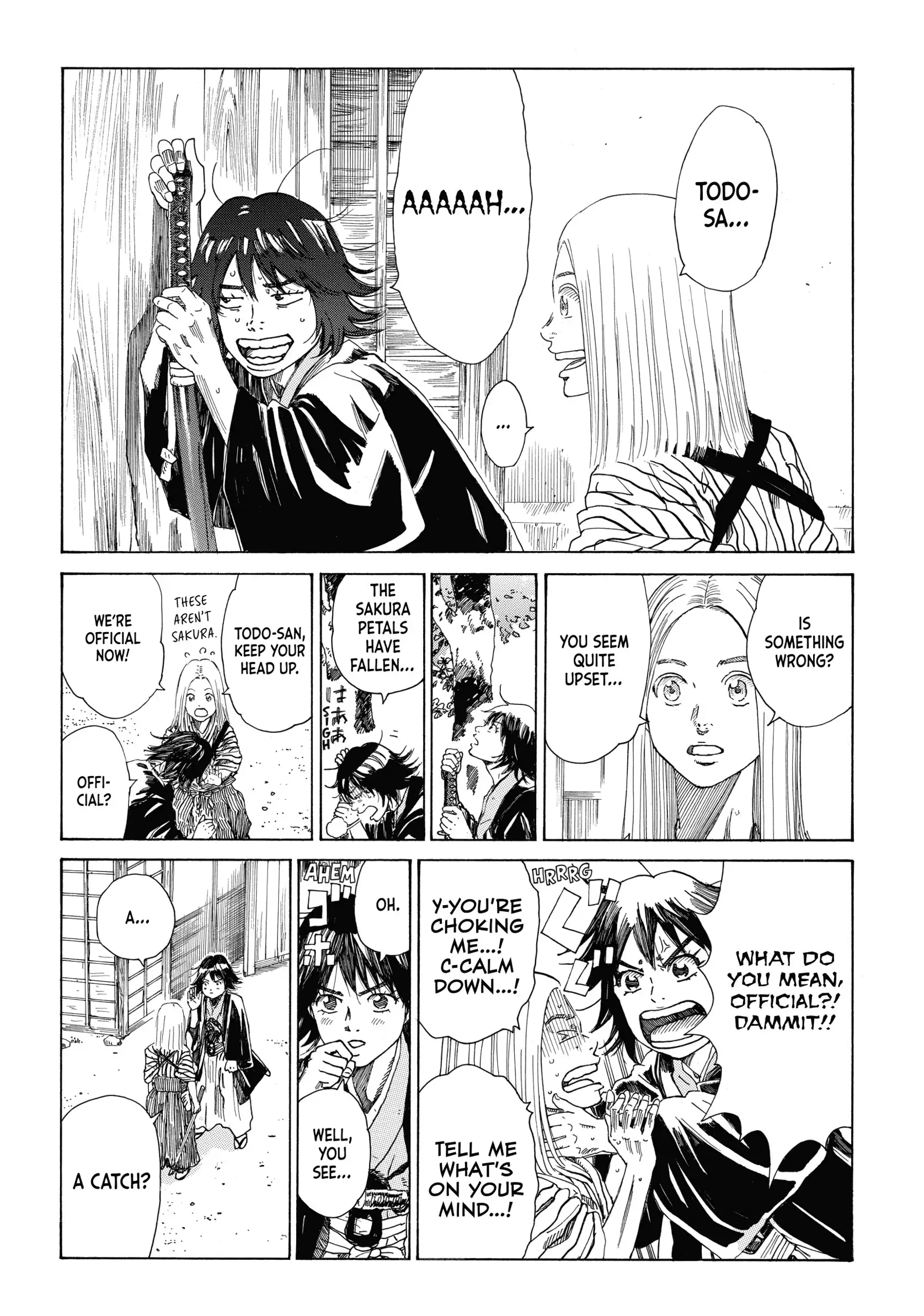 Read The Blue Wolves of Mibu Manga Online