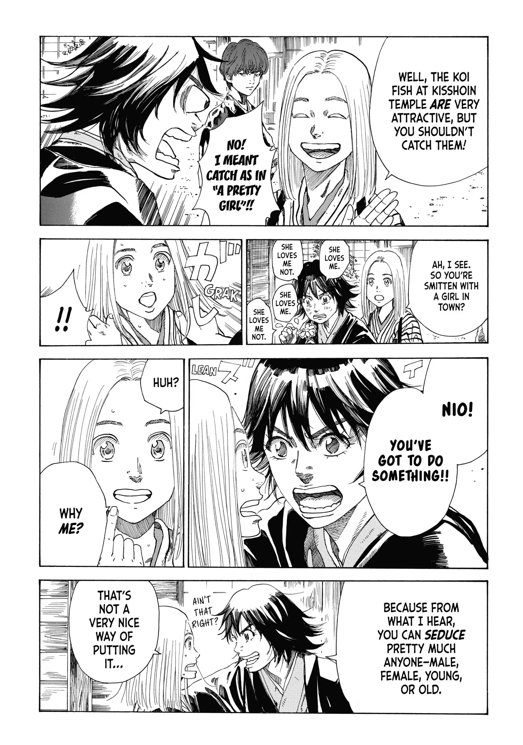 Read The Blue Wolves of Mibu Manga Online