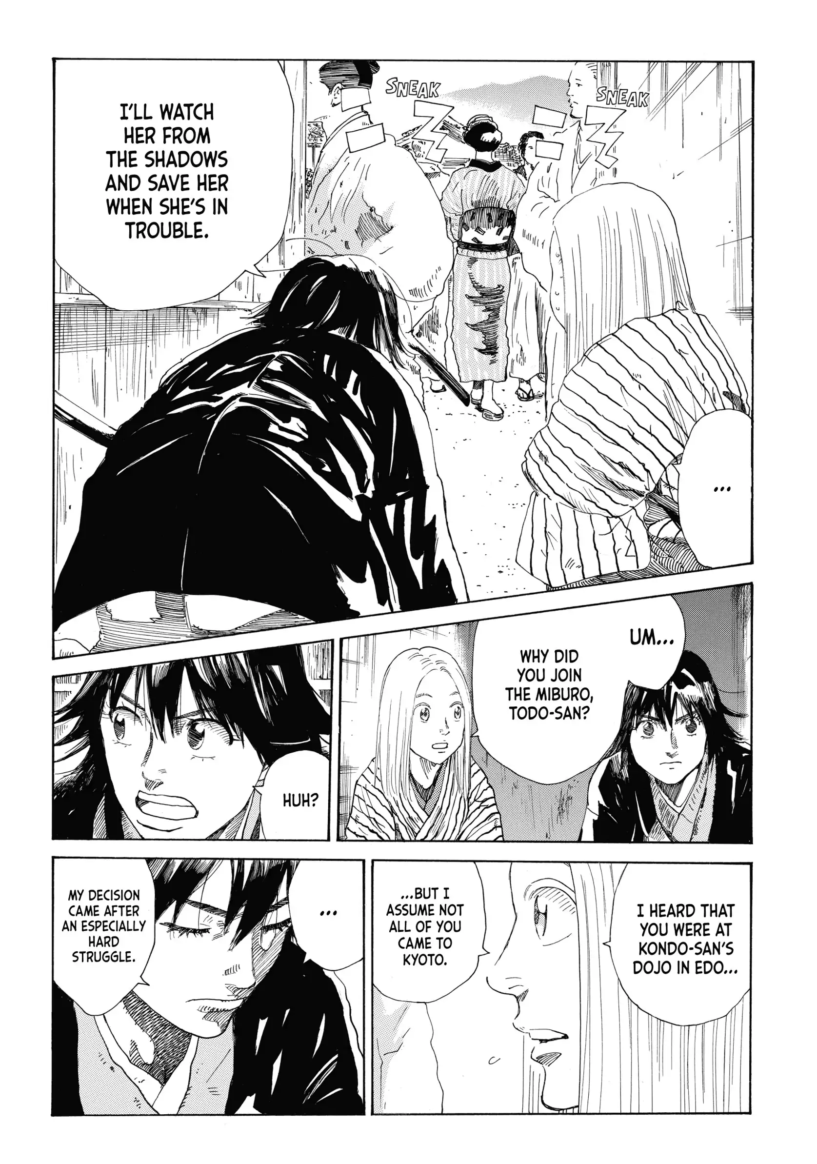Read The Blue Wolves of Mibu Manga Online