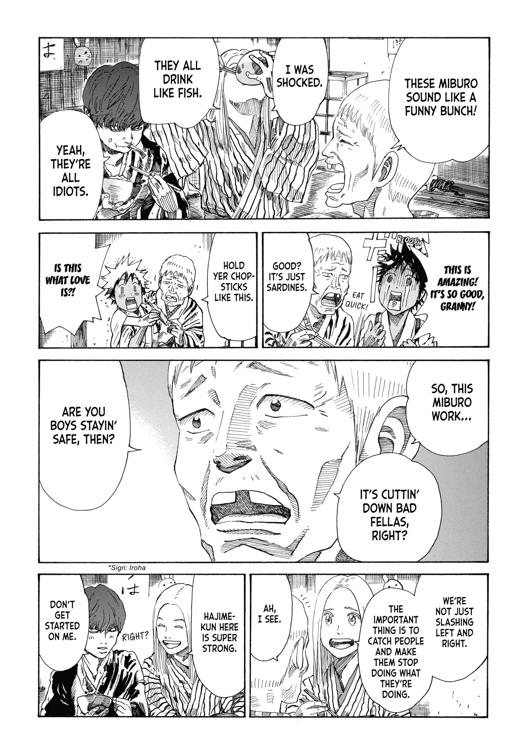 Read The Blue Wolves of Mibu Manga Online