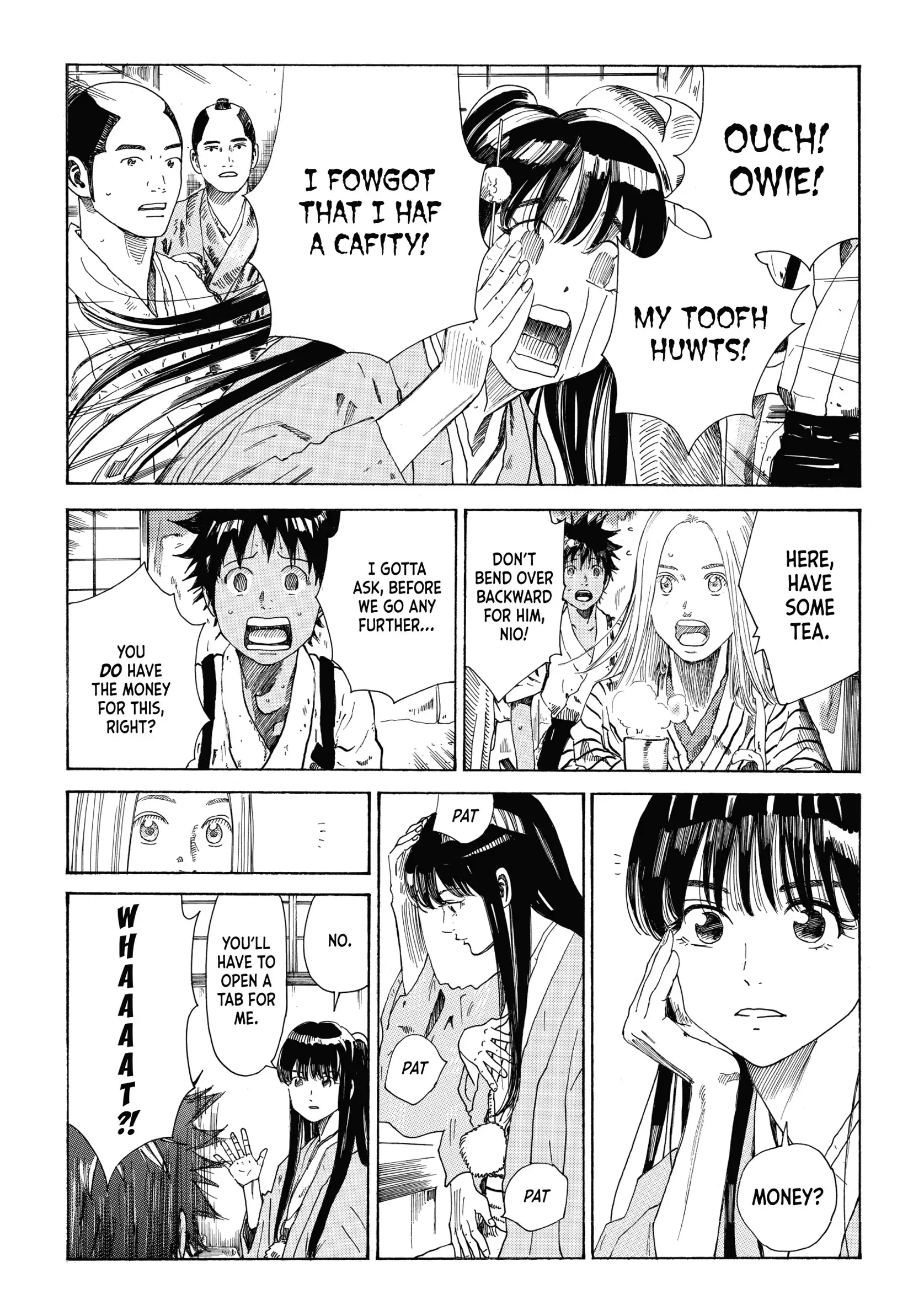 Read The Blue Wolves of Mibu Manga Online