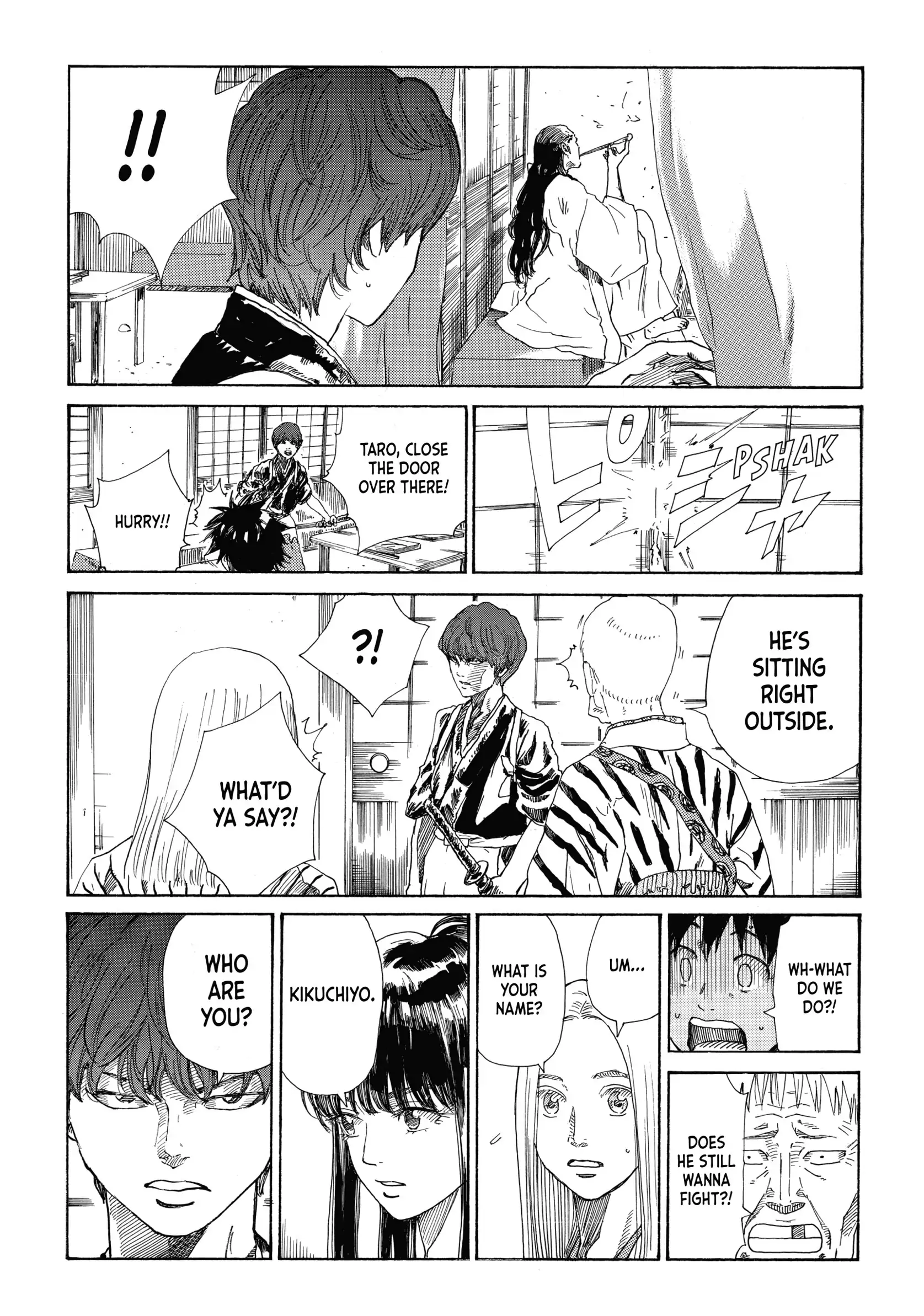 Read The Blue Wolves of Mibu Manga Online