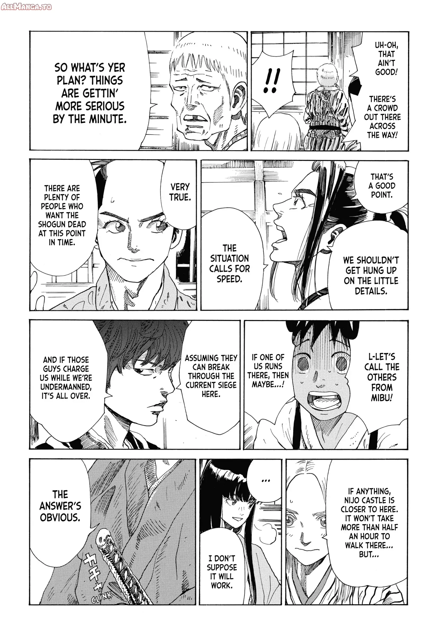 Read The Blue Wolves of Mibu Manga Online