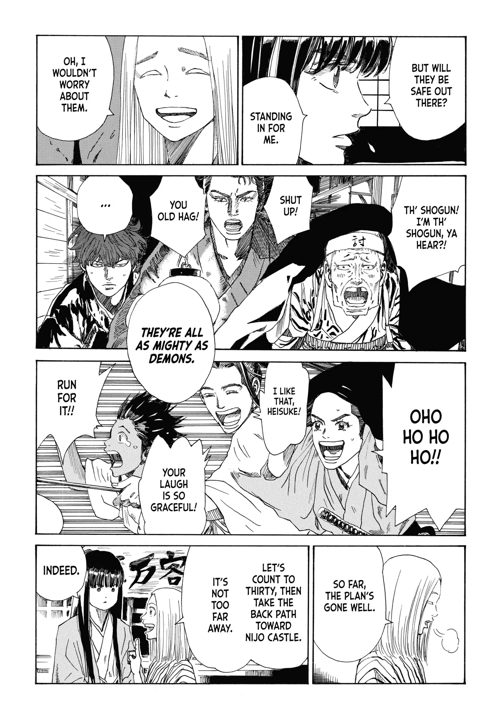 Read The Blue Wolves of Mibu Manga Online