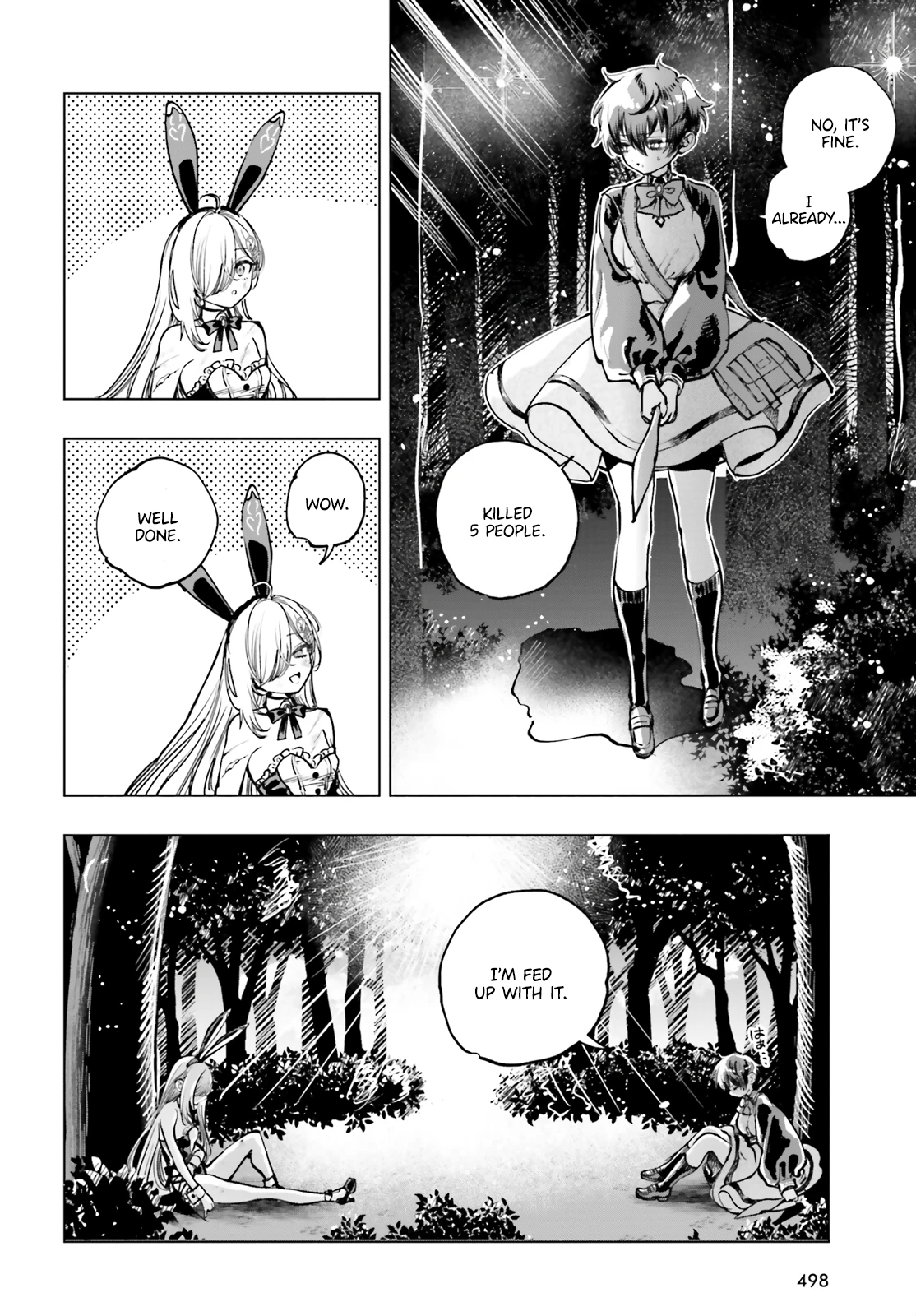 Read The Phantom Girl in Games of Death Manga Online