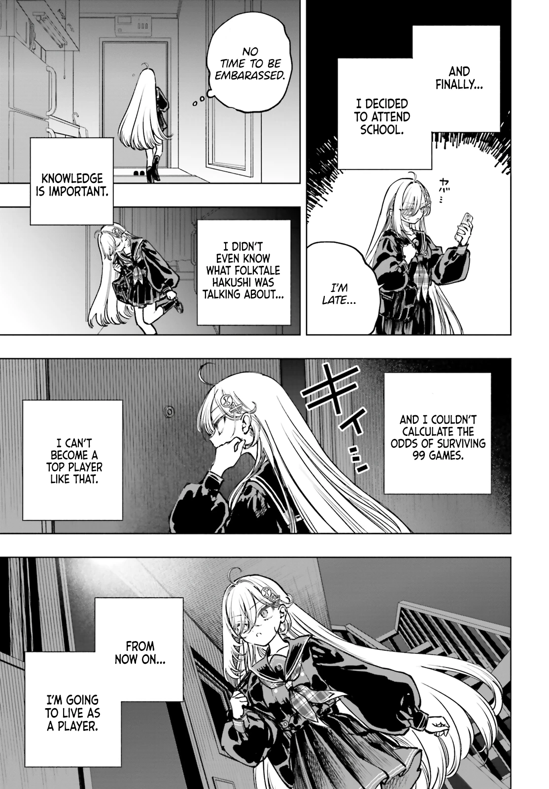 Read The Phantom Girl in Games of Death Manga Online
