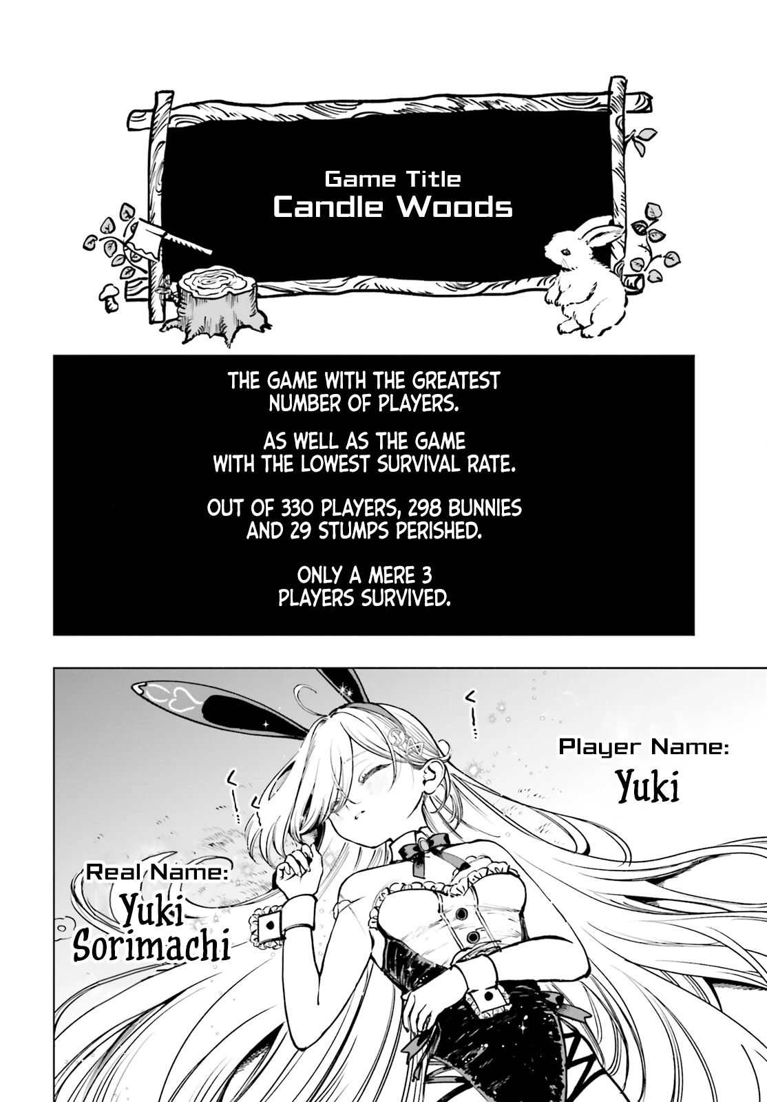 Read The Phantom Girl in Games of Death Manga Online