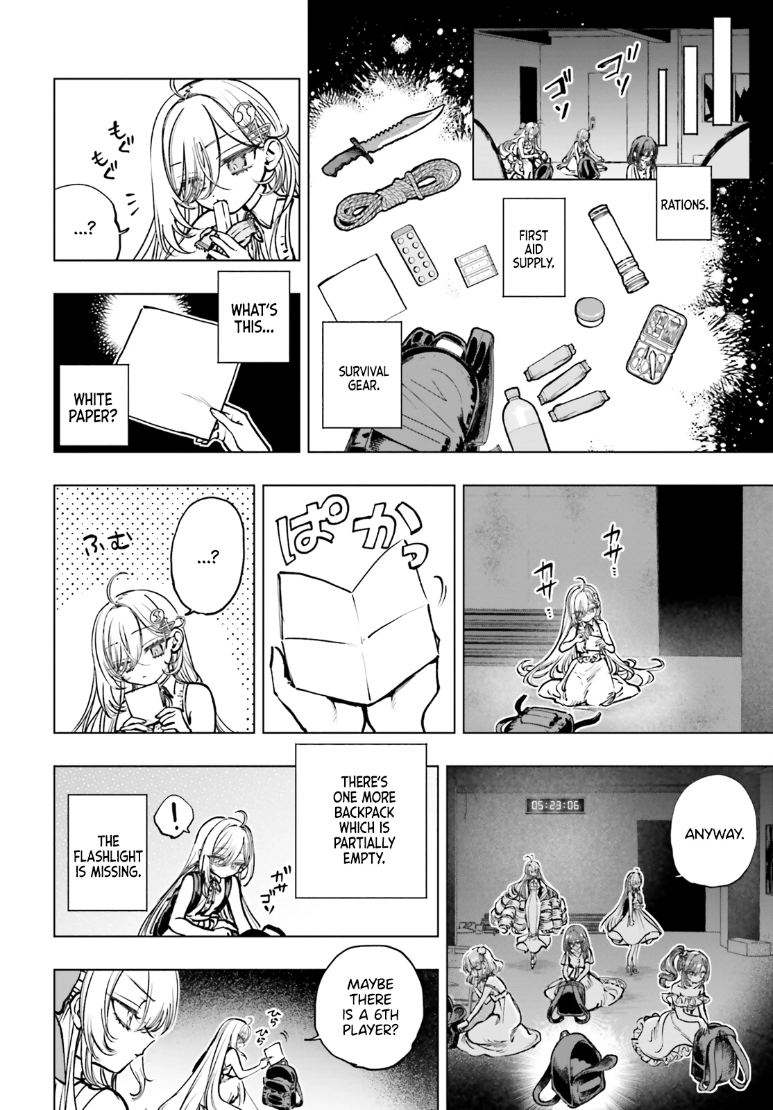 Read The Phantom Girl in Games of Death Manga Online