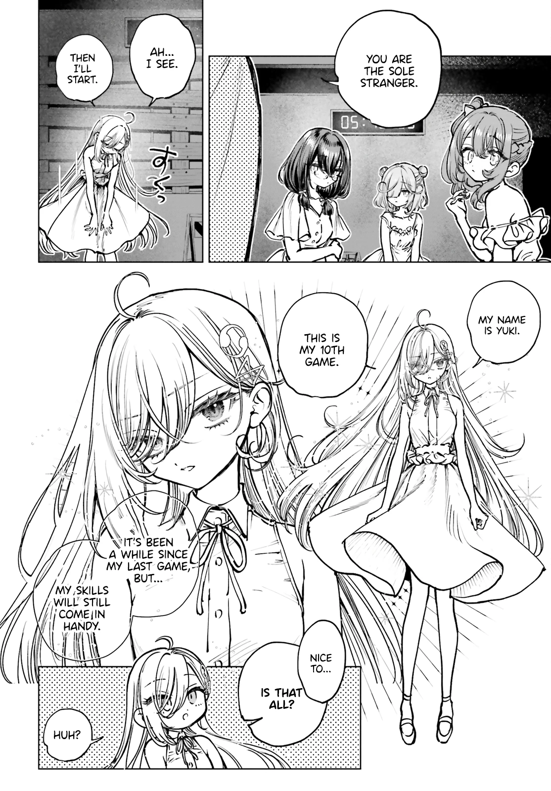 Read The Phantom Girl in Games of Death Manga Online