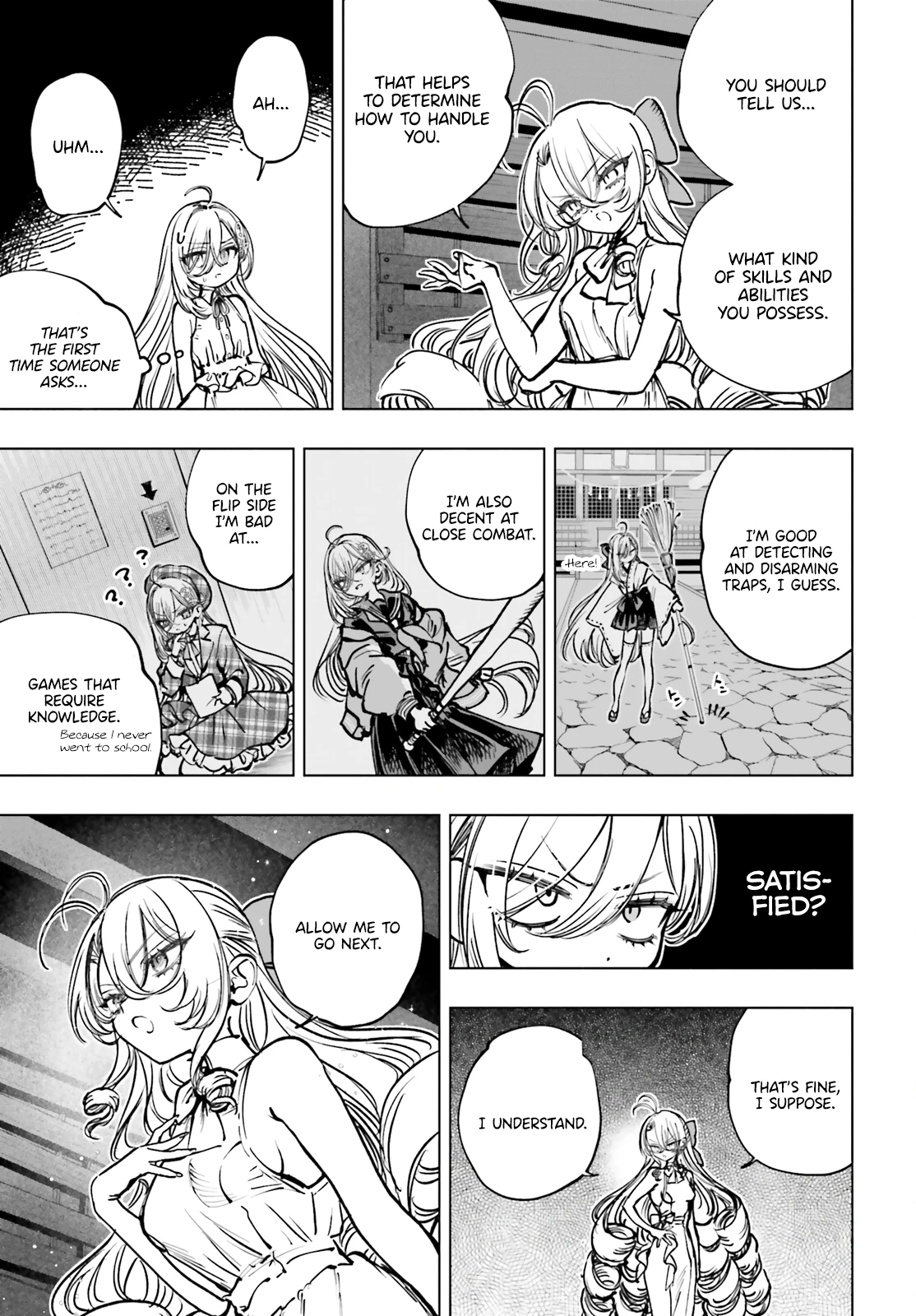Read The Phantom Girl in Games of Death Manga Online