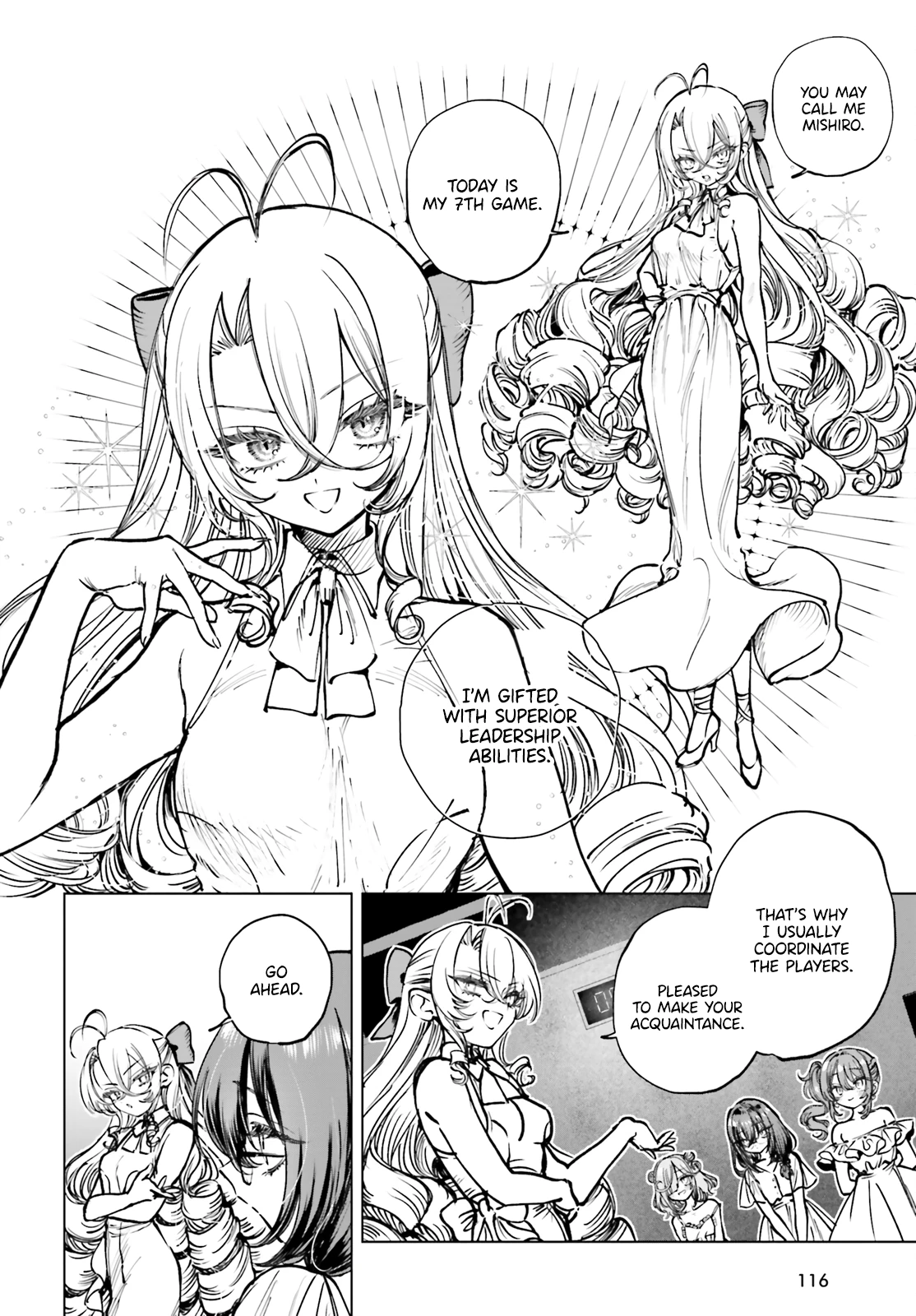 Read The Phantom Girl in Games of Death Manga Online