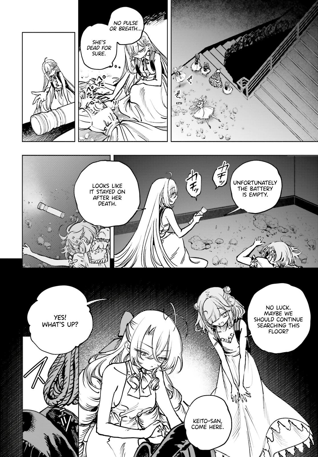 Read The Phantom Girl in Games of Death Manga Online