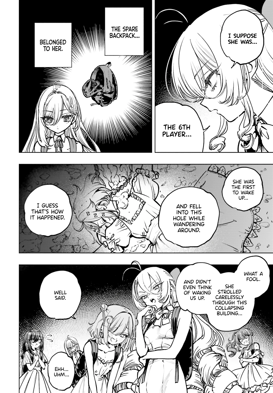 Read The Phantom Girl in Games of Death Manga Online